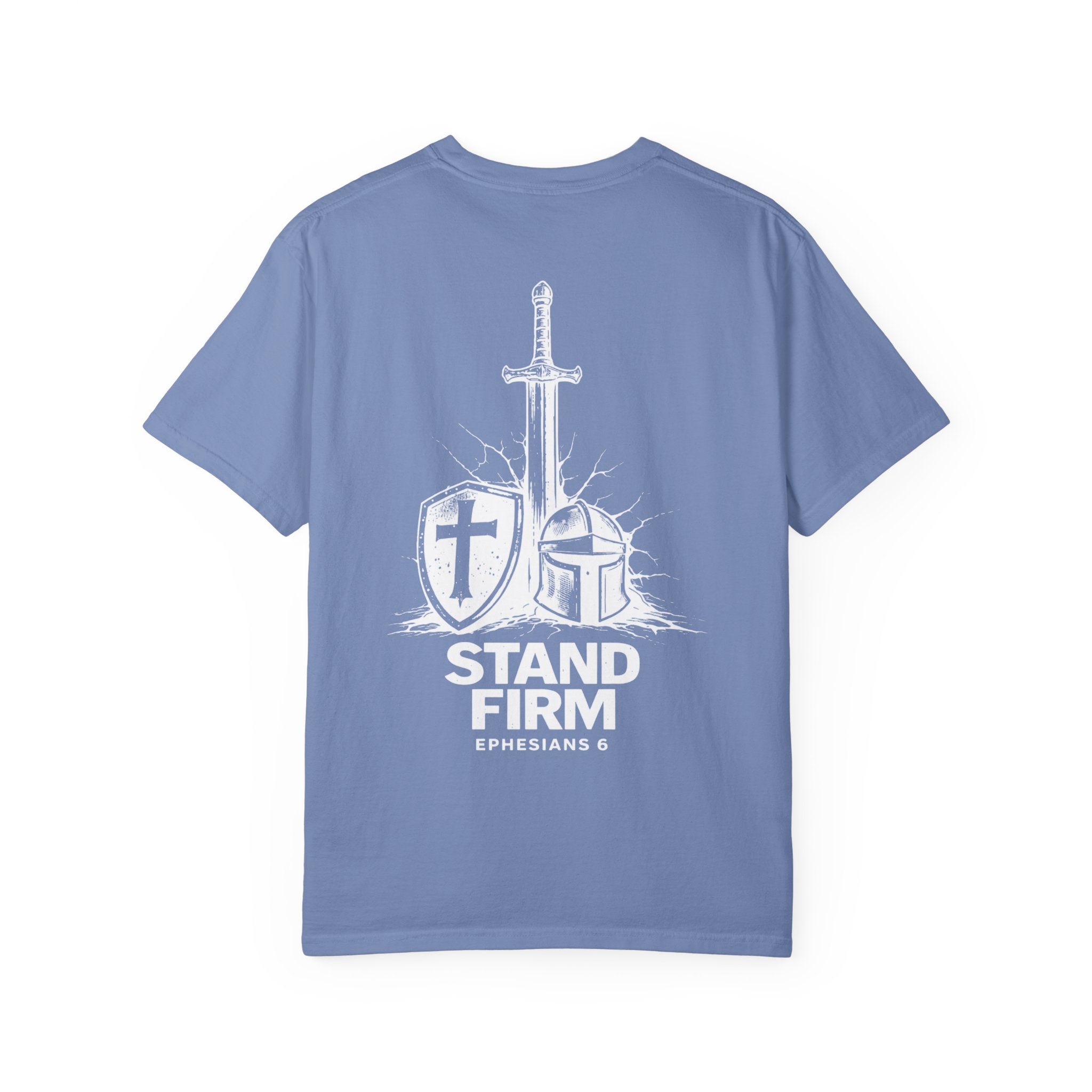 Stand Firm Christian T-Shirt | Comfort Colors Armor of God Shirt