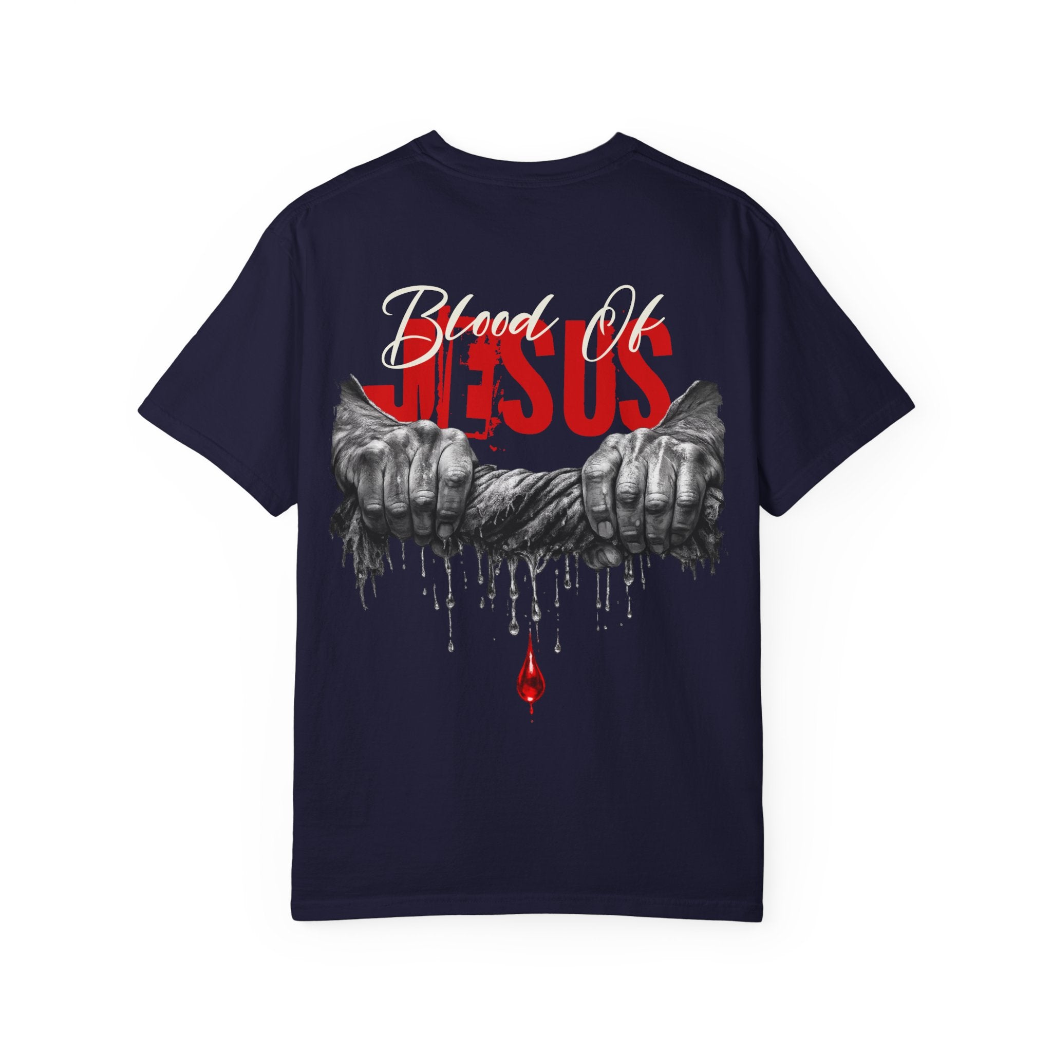 Blood of Jesus Christian T-Shirt | Comfort Colors Faith Shirt