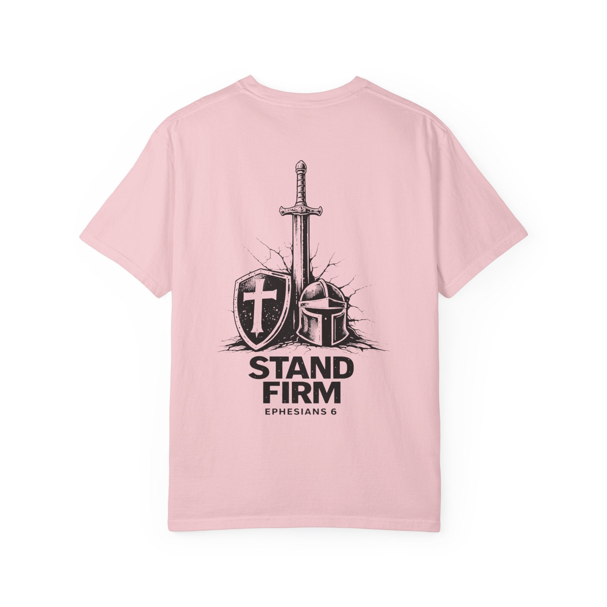 Stand Firm Christian T-Shirt | Comfort Colors Armor of God Shirt