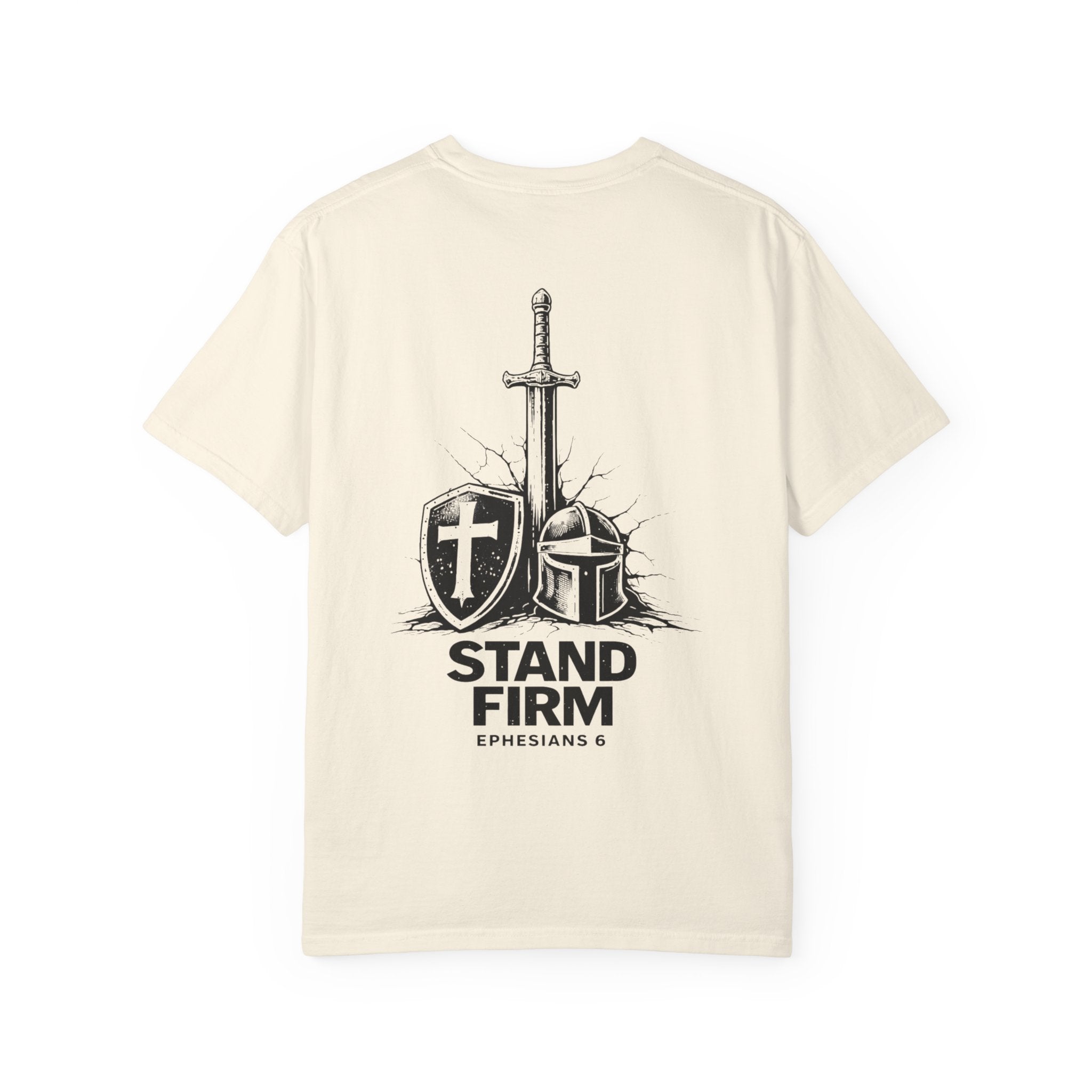 Stand Firm Christian T-Shirt | Comfort Colors Armor of God Shirt