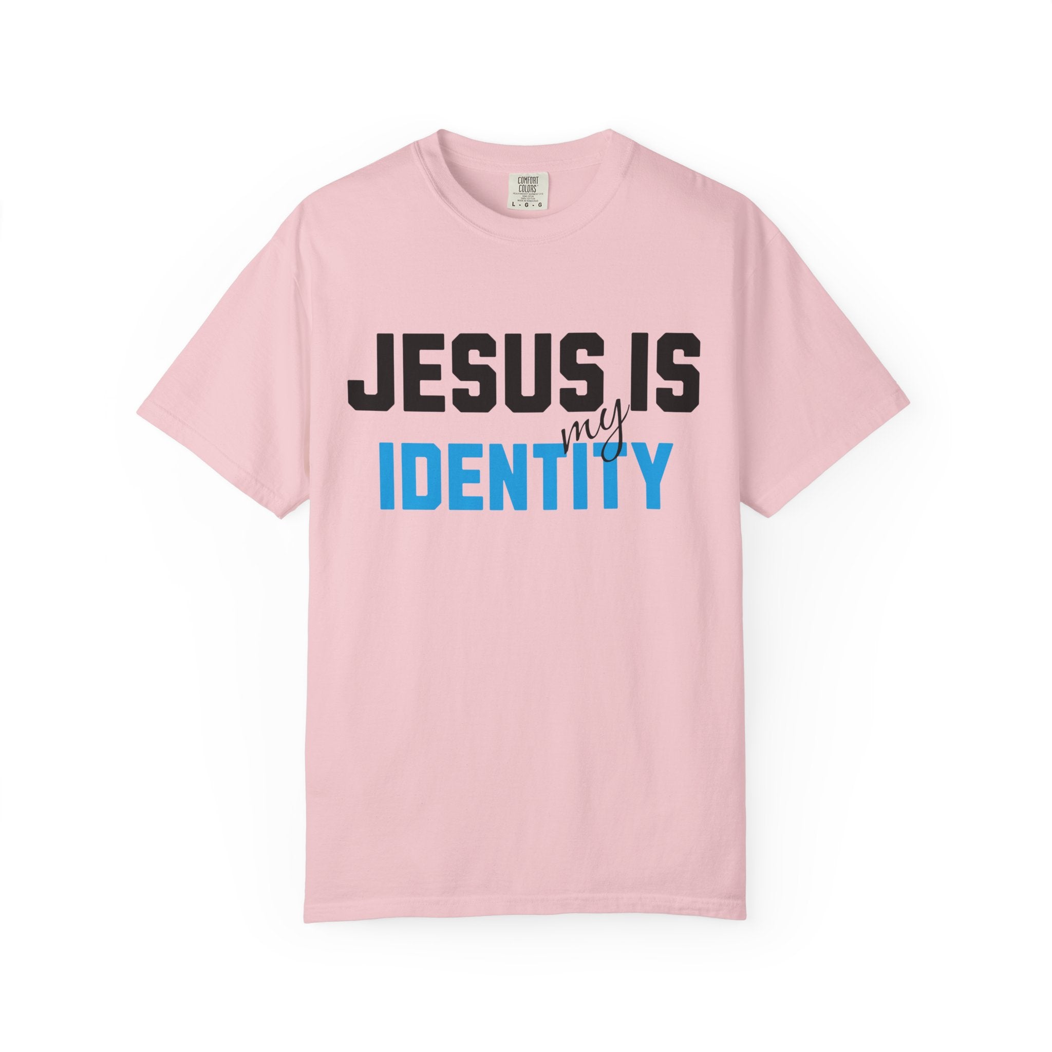 Jesus Is My Identity T-Shirt | Comfort Colors Christian Shirt | UK
