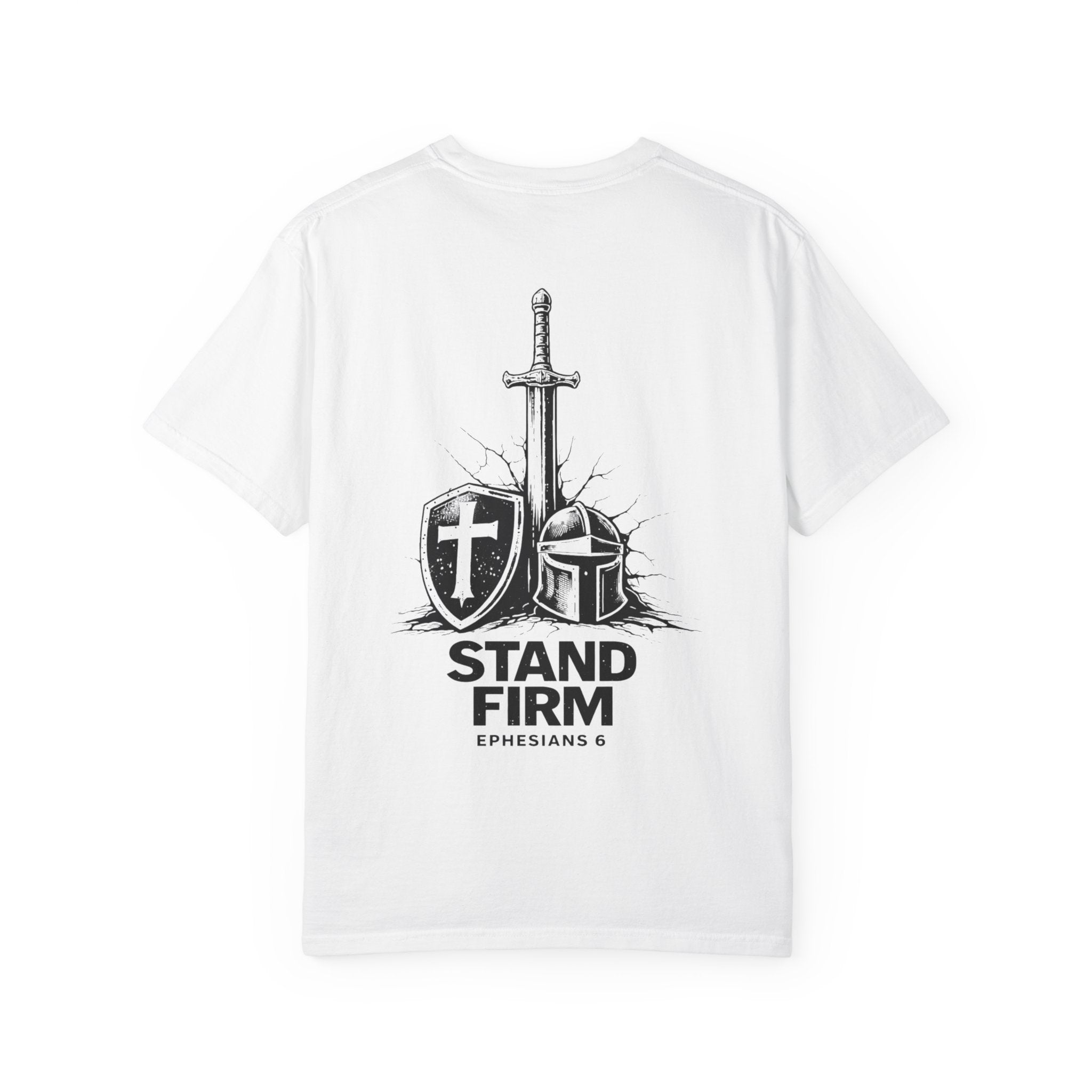 Stand Firm Christian T-Shirt | Comfort Colors Armor of God Shirt