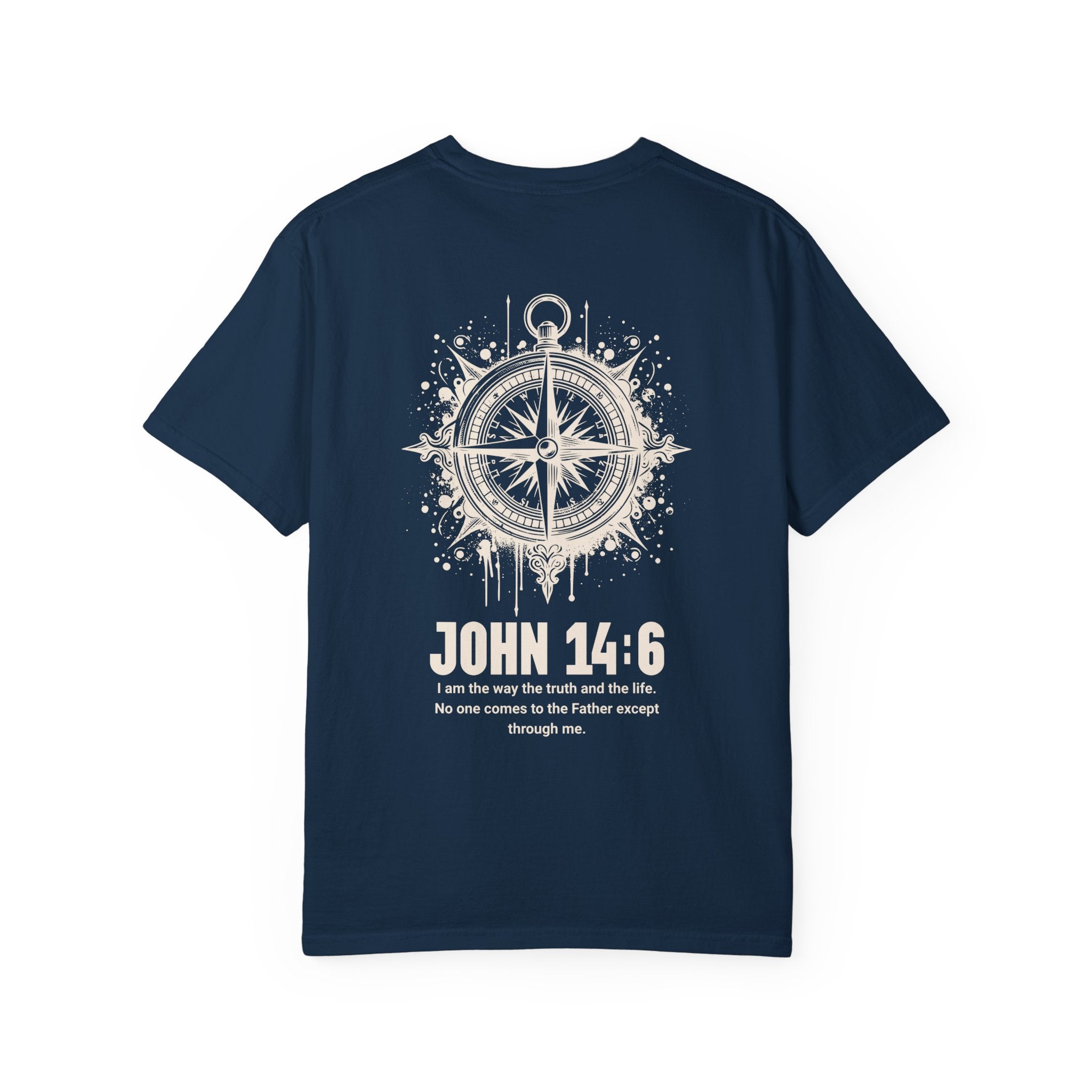 John 14:6 Christian T-Shirt | Comfort Colors Bible Verse Shirt