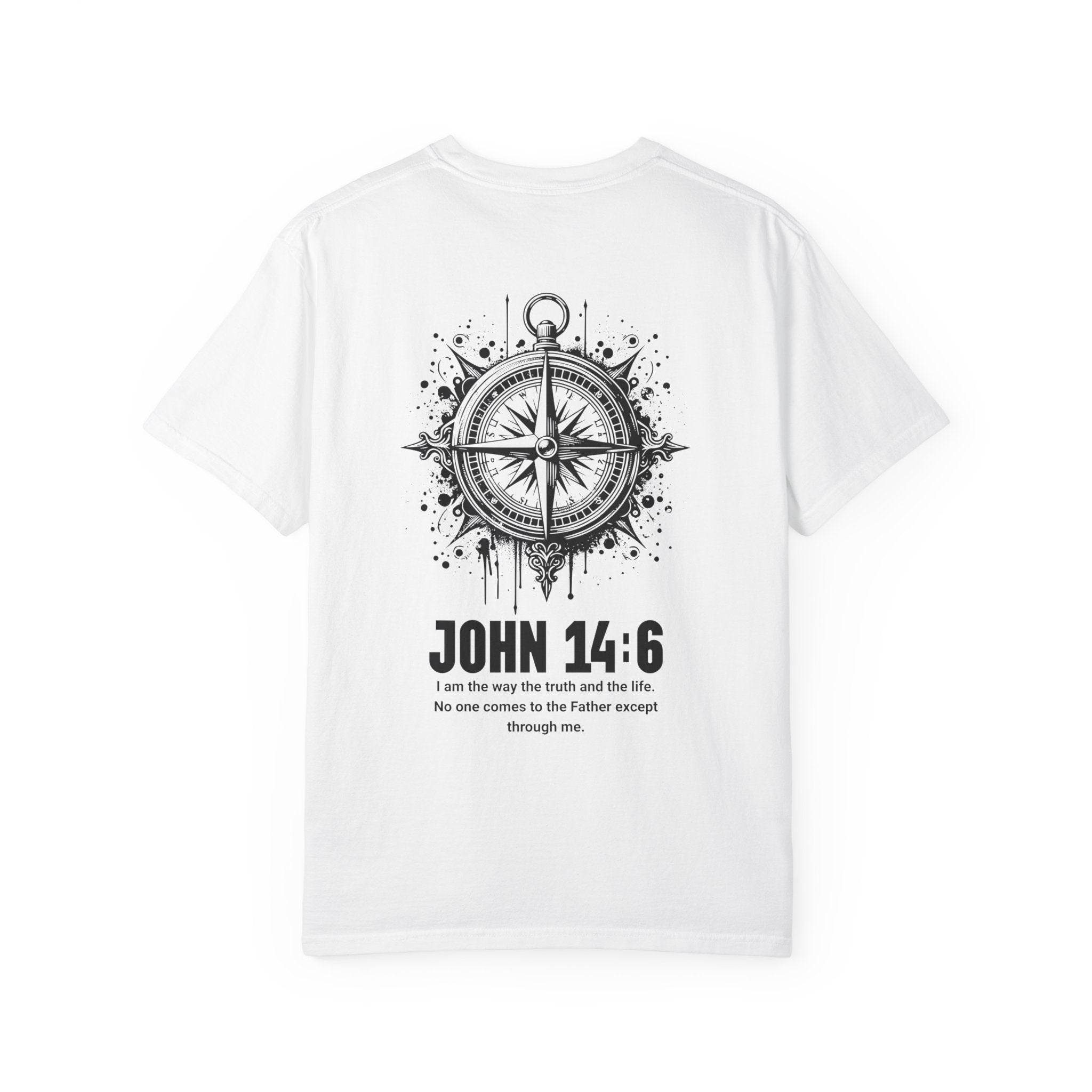 John 14:6 Christian T-Shirt | Comfort Colors Bible Verse Shirt