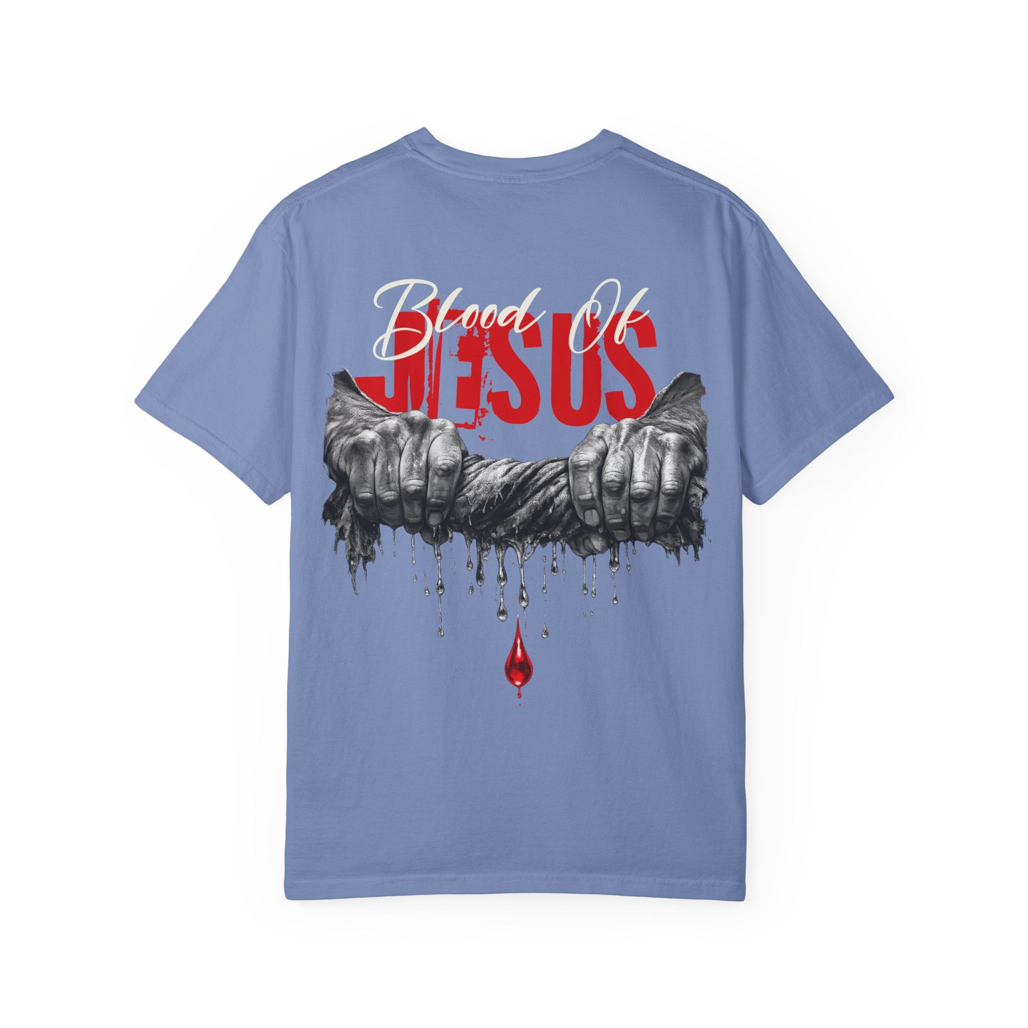 Blood of Jesus Christian T-Shirt | Comfort Colors Faith Shirt