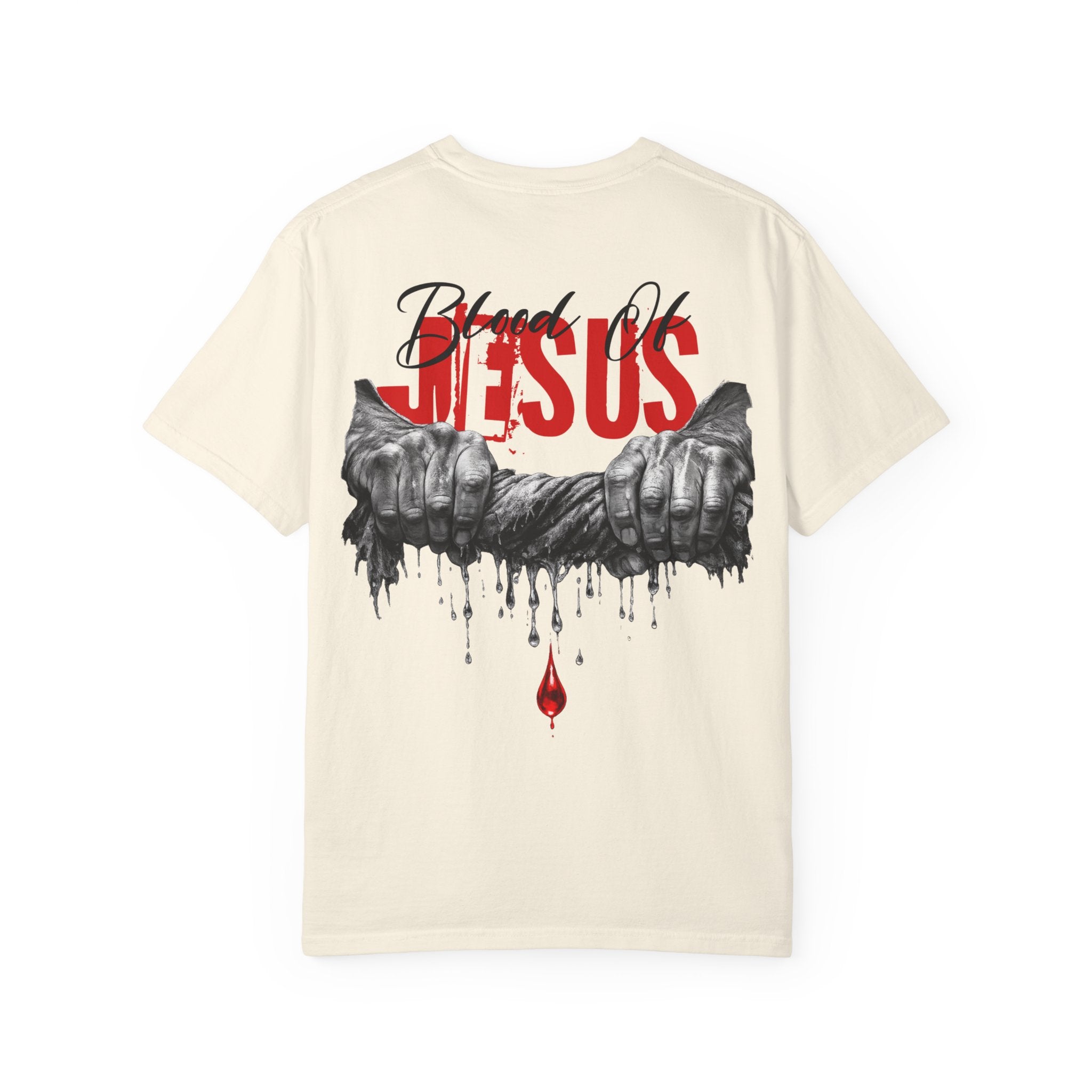 Blood of Jesus Christian T-Shirt | Comfort Colors Faith Shirt