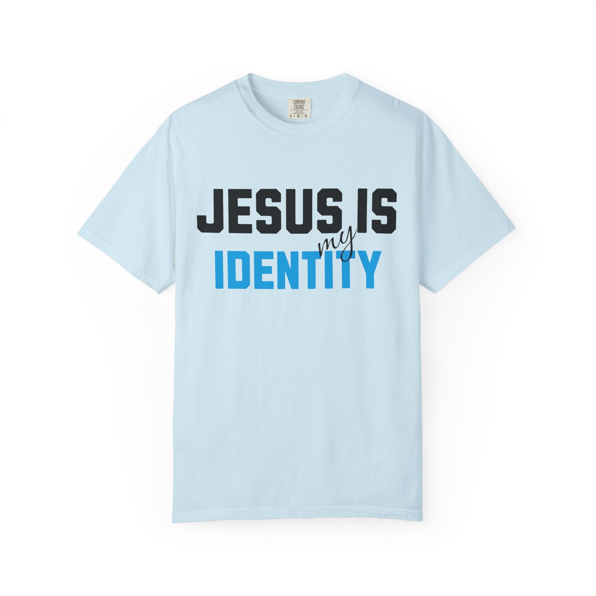 Jesus Is My Identity T-Shirt | Comfort Colors Christian Shirt | UK
