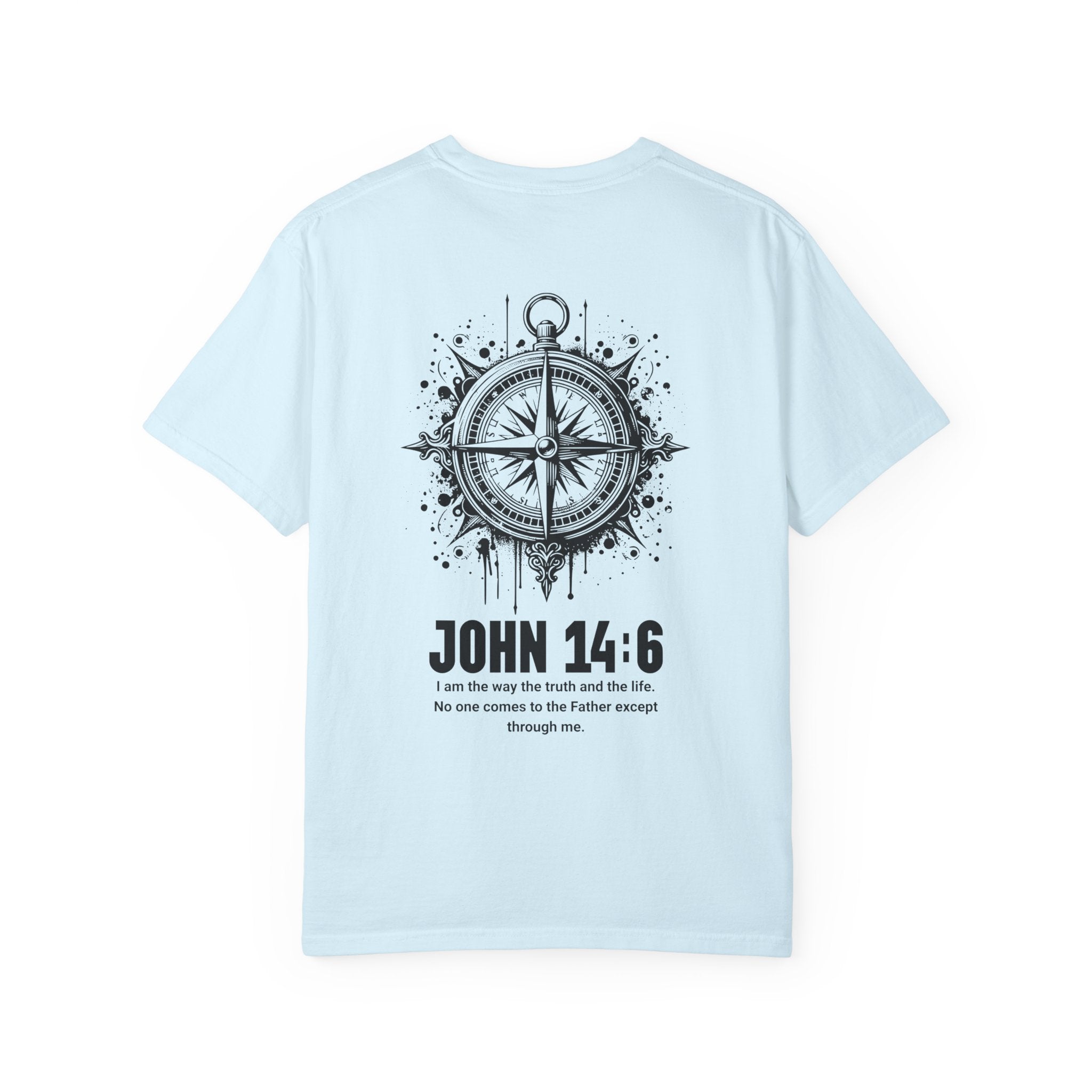 John 14:6 Christian T-Shirt | Comfort Colors Bible Verse Shirt