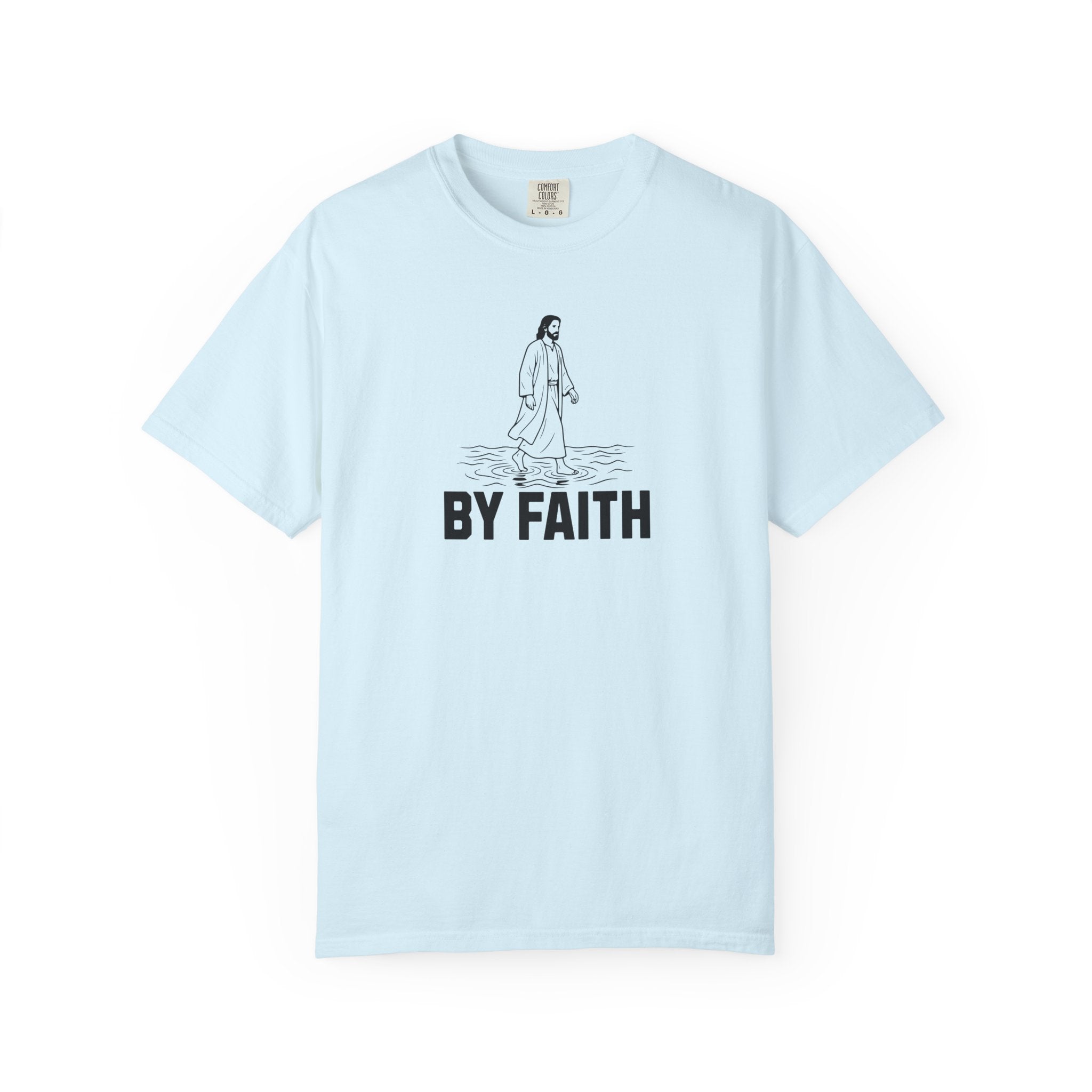 Walk by Faith T-Shirt | Comfort Colors Tee
