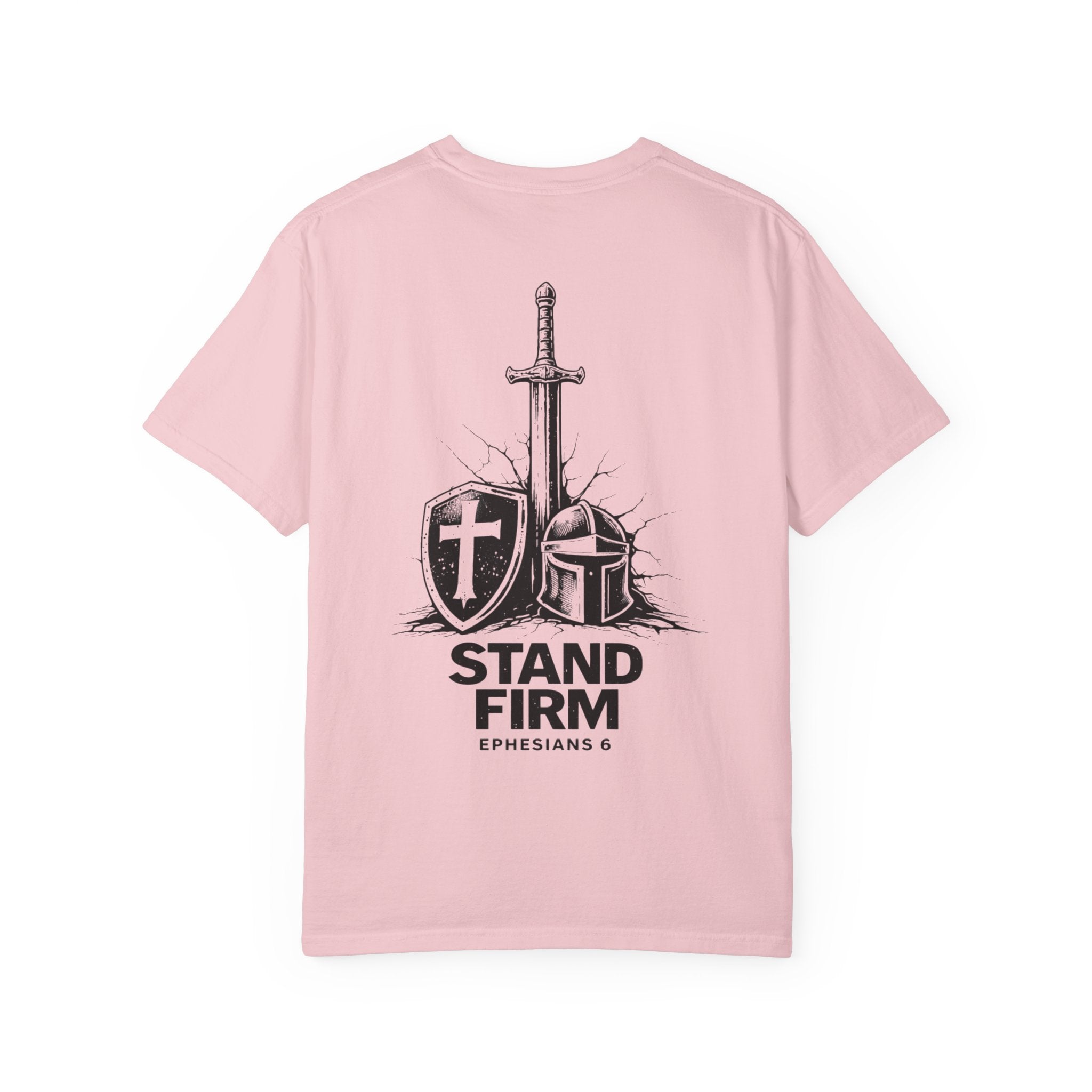 Stand Firm Christian T-Shirt | Comfort Colors Armor of God Shirt