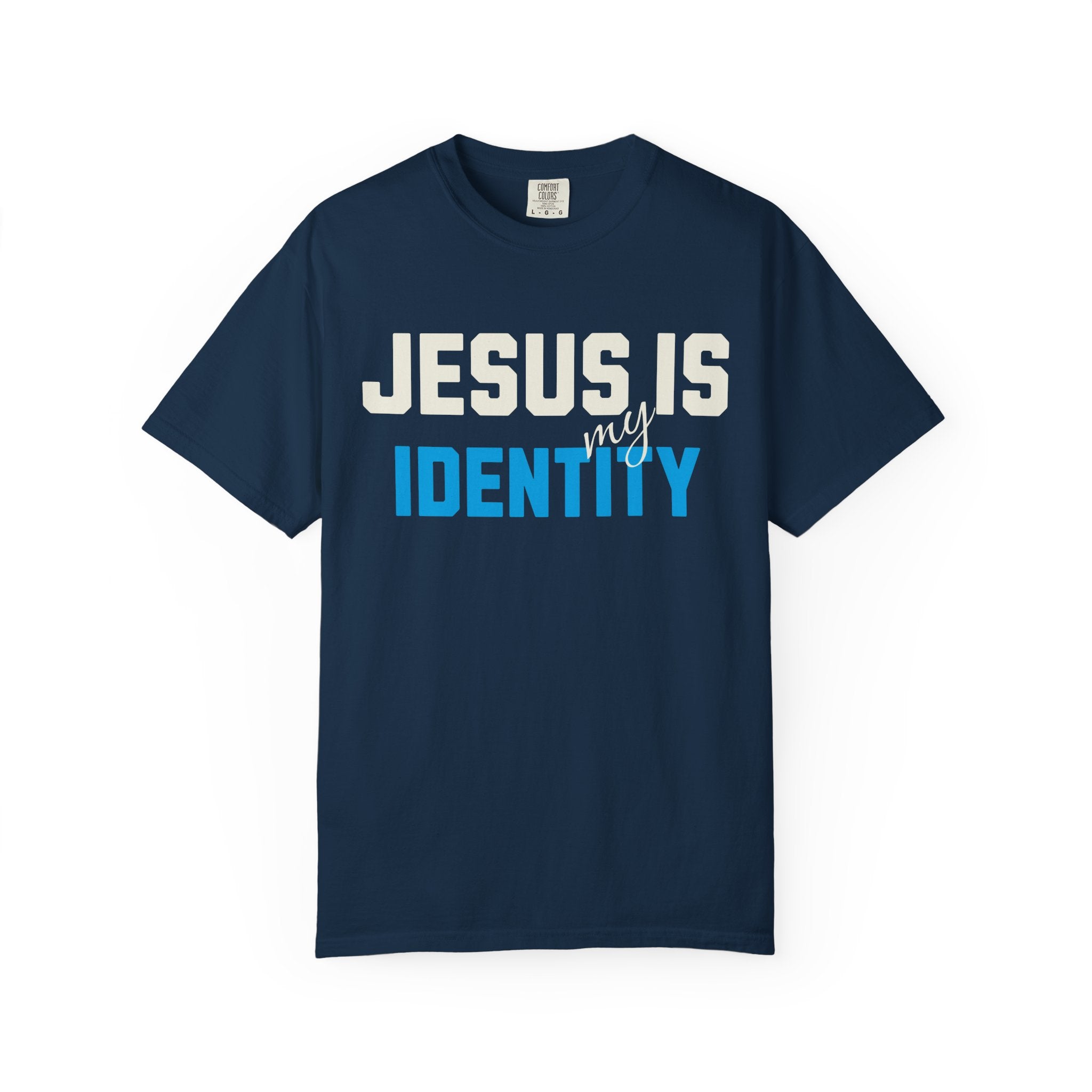 Jesus Is My Identity T-Shirt | Comfort Colors Christian Shirt