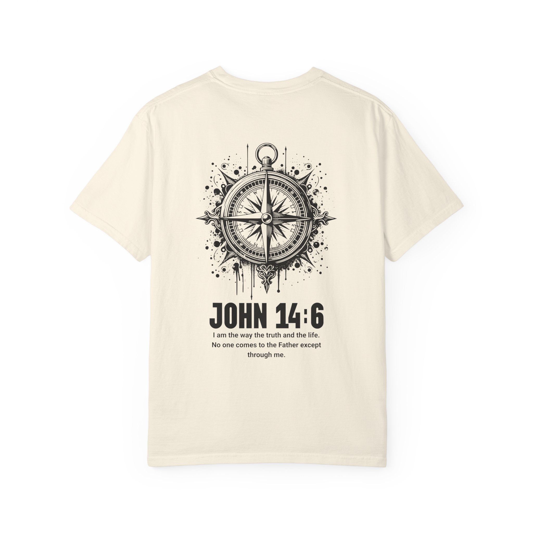 John 14:6 Christian T-Shirt | Comfort Colors Bible Verse Shirt