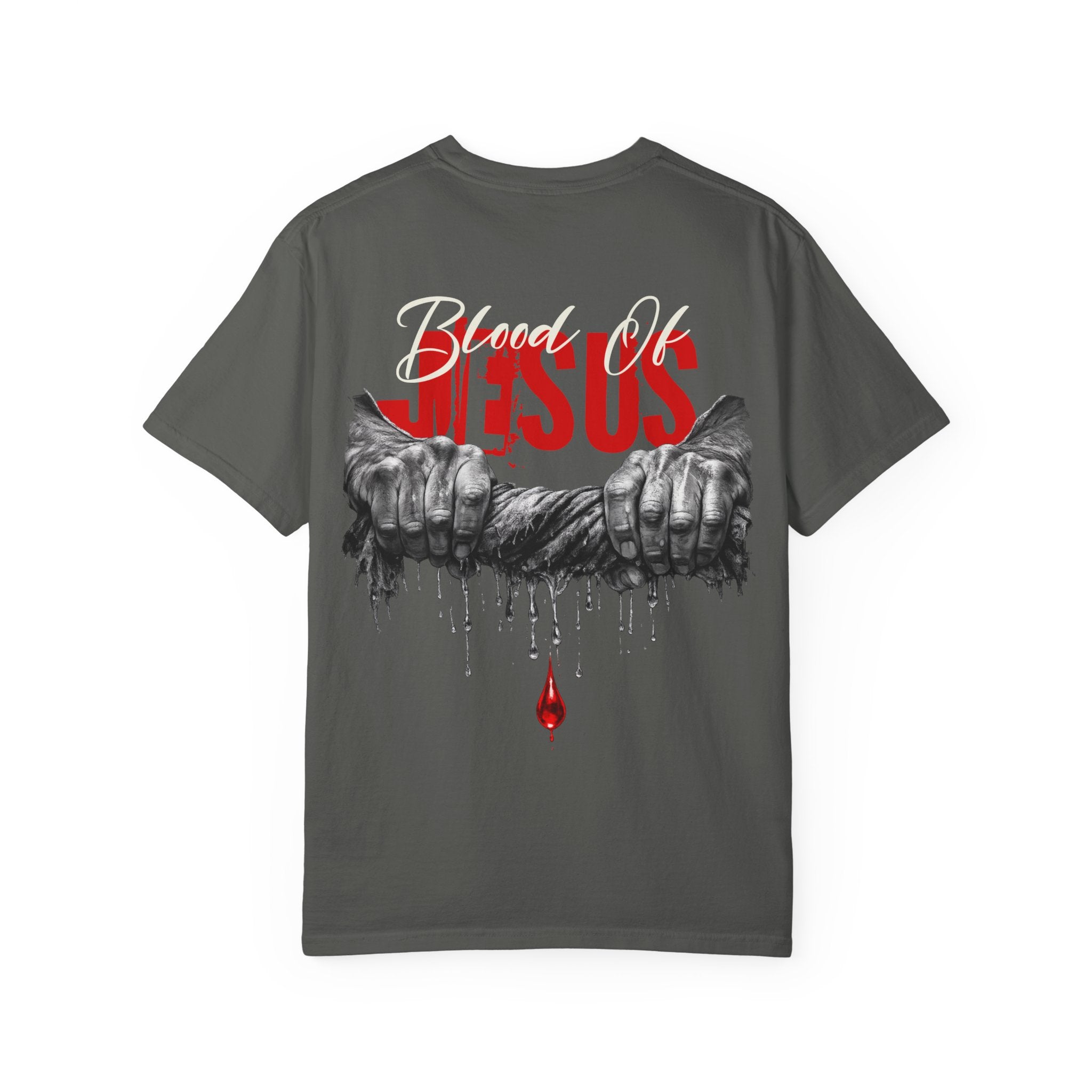 Blood of Jesus Christian T-Shirt | Comfort Colors Faith Shirt