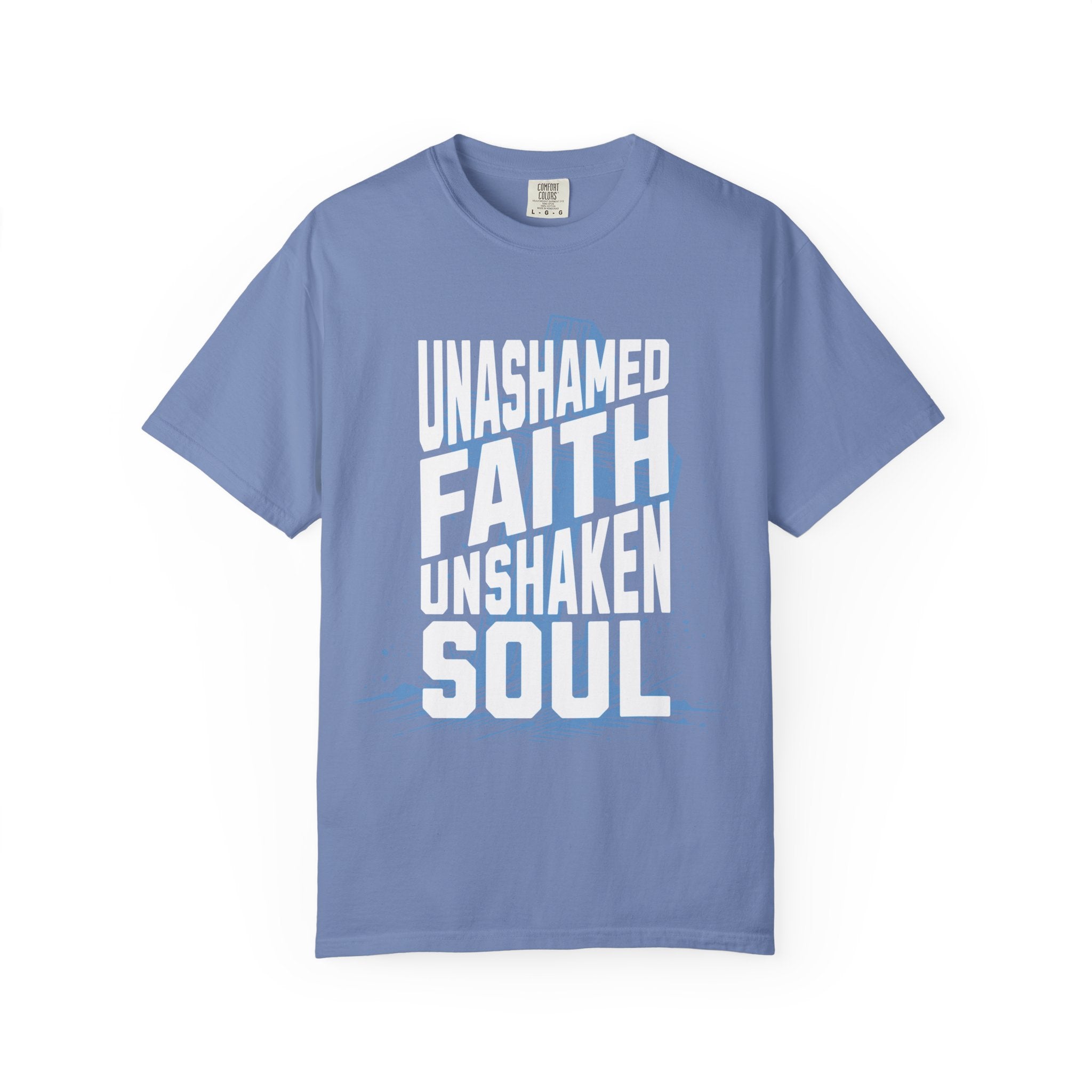 Unashamed Faith Unshaken Soul Christian T-Shirt | Comfort Colors Faith Shirt