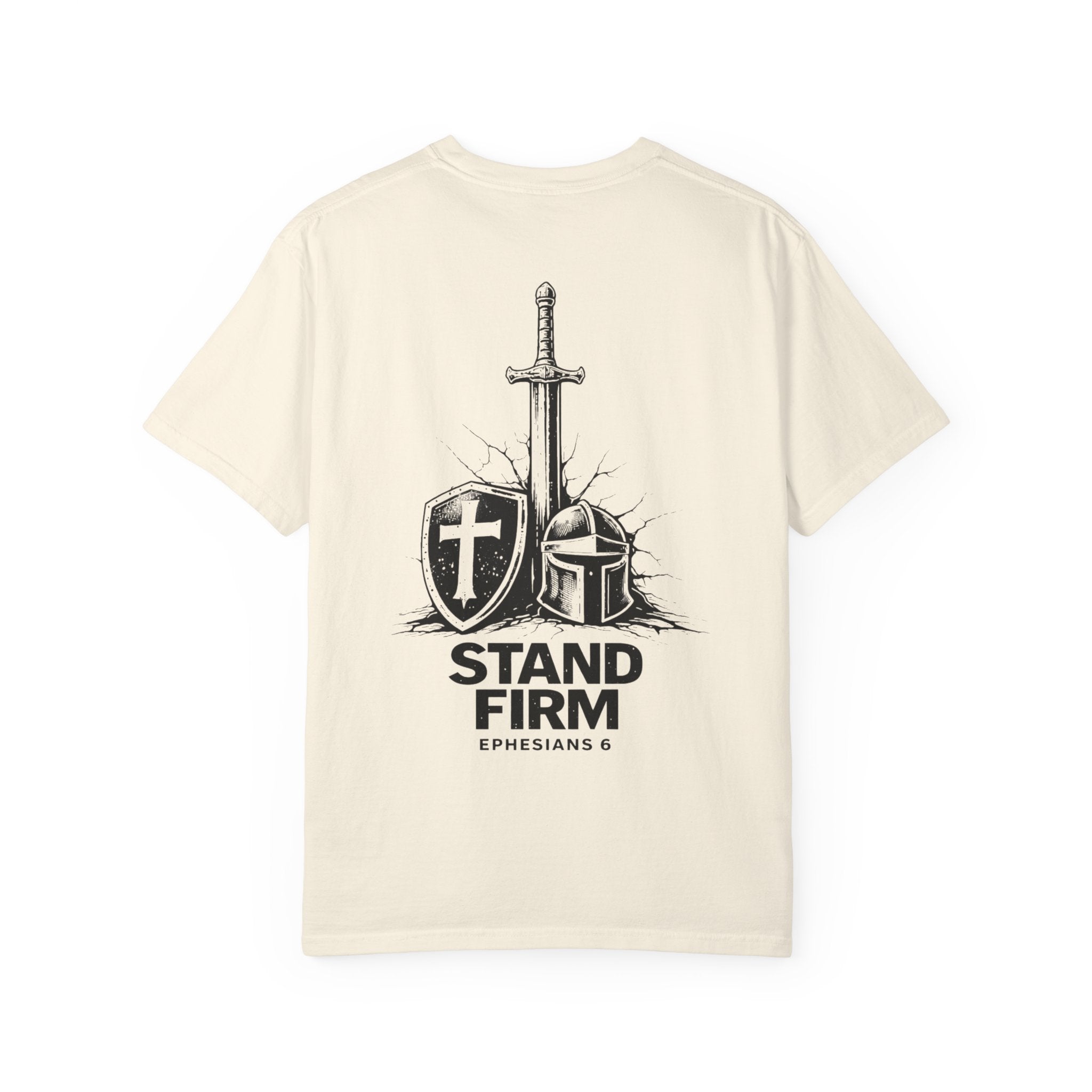 Stand Firm Christian T-Shirt | Comfort Colors Armor of God Shirt