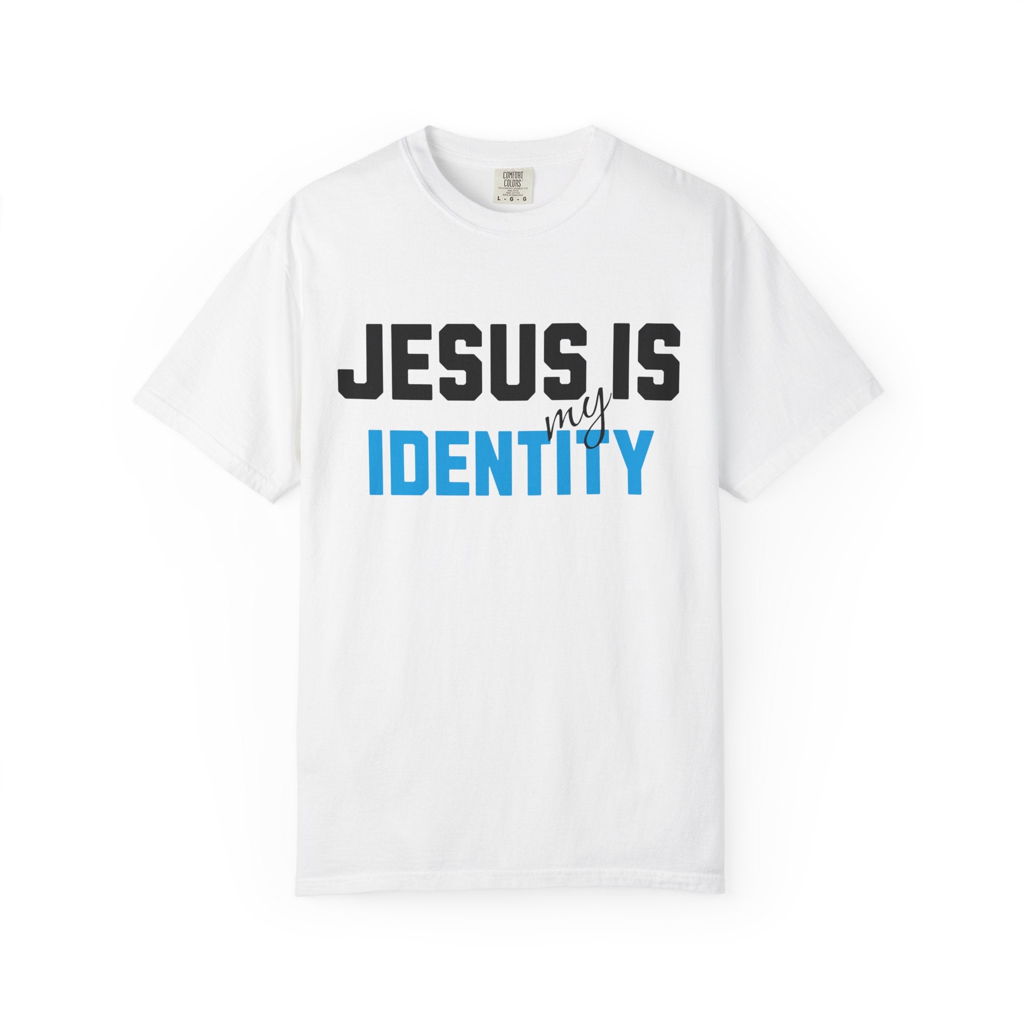 Jesus Is My Identity T-Shirt | Comfort Colors Christian Shirt | UK