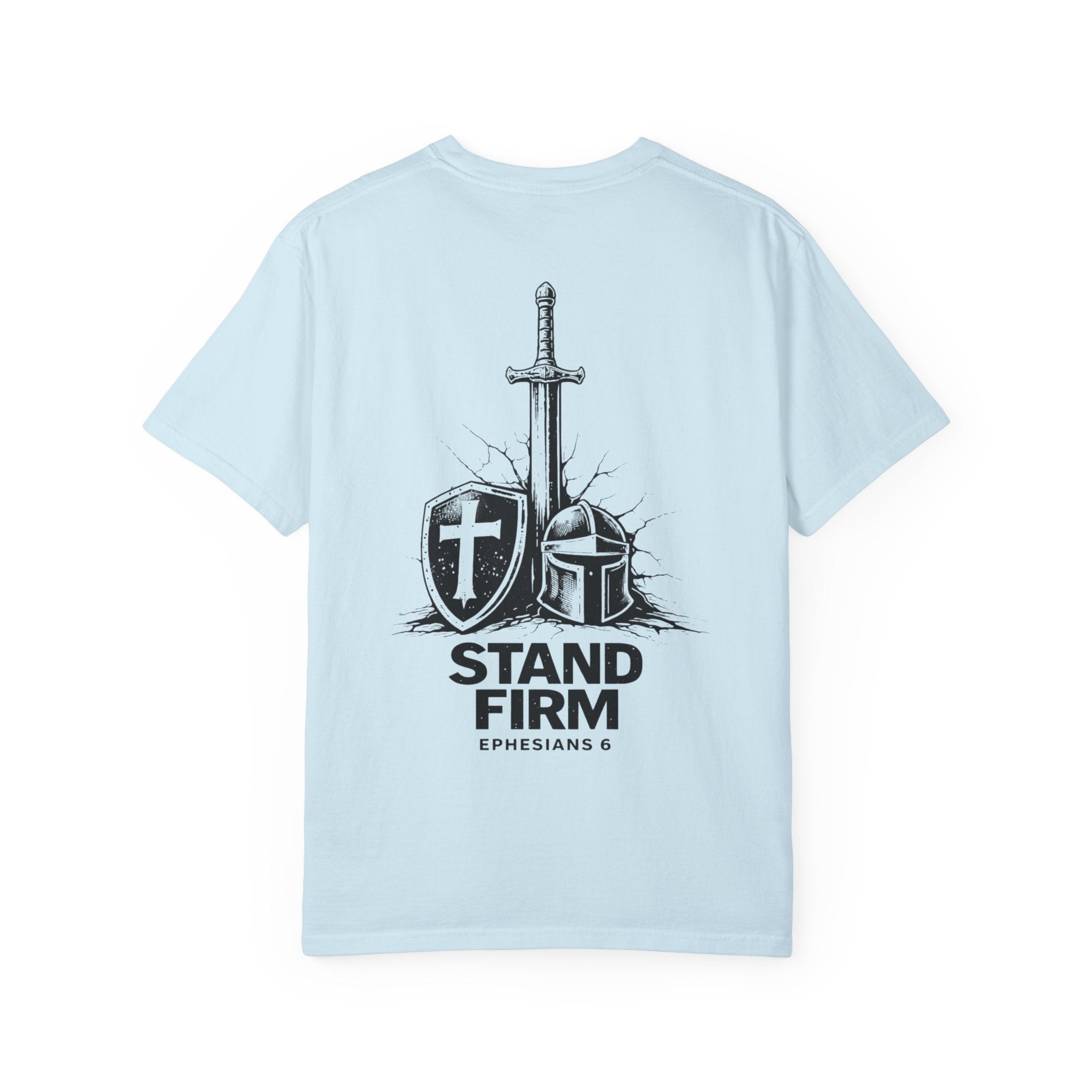 Stand Firm Christian T-Shirt | Comfort Colors Armor of God Shirt