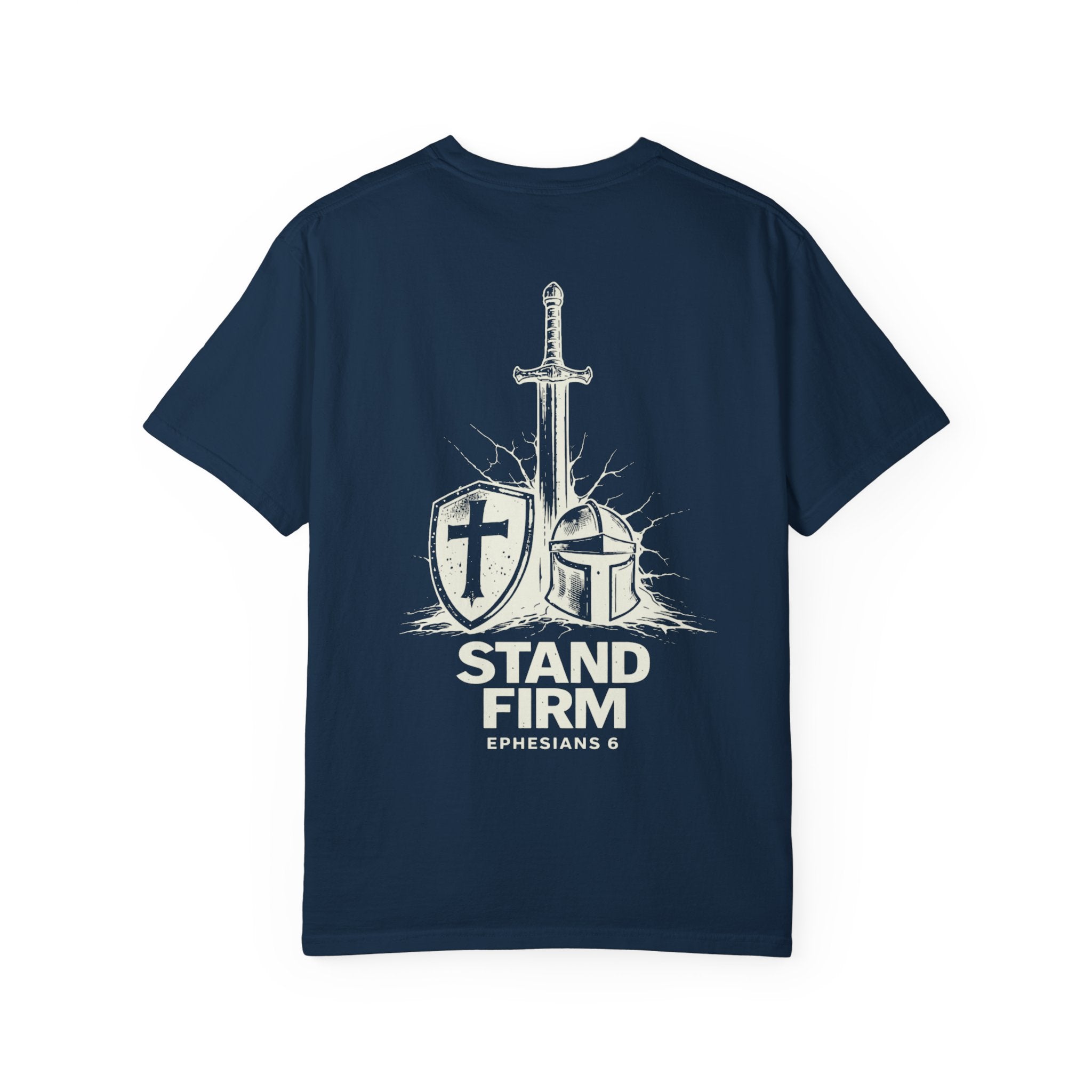 Stand Firm Christian T-Shirt | Comfort Colors Armor of God Shirt