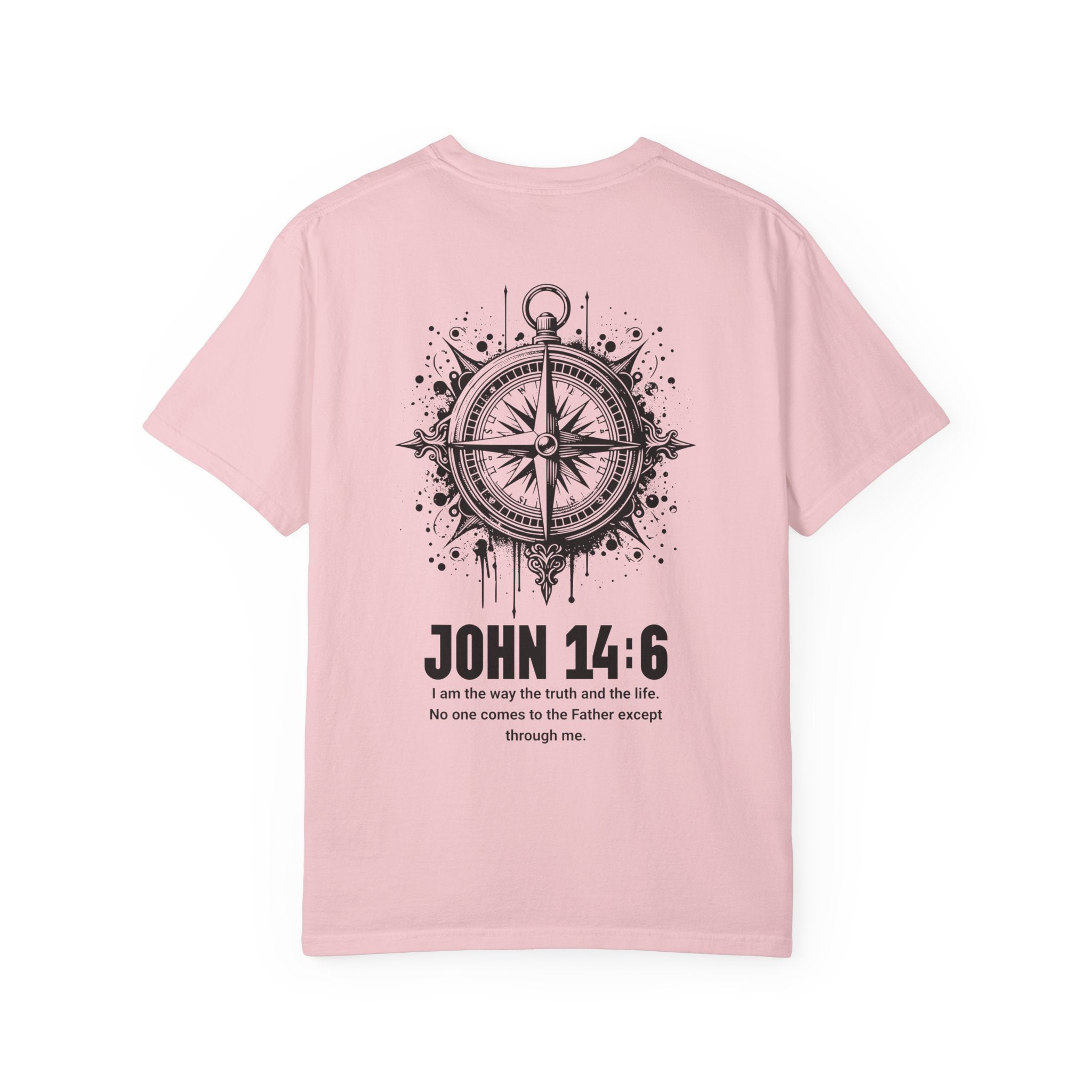 John 14:6 Christian T-Shirt | Comfort Colors Bible Verse Shirt