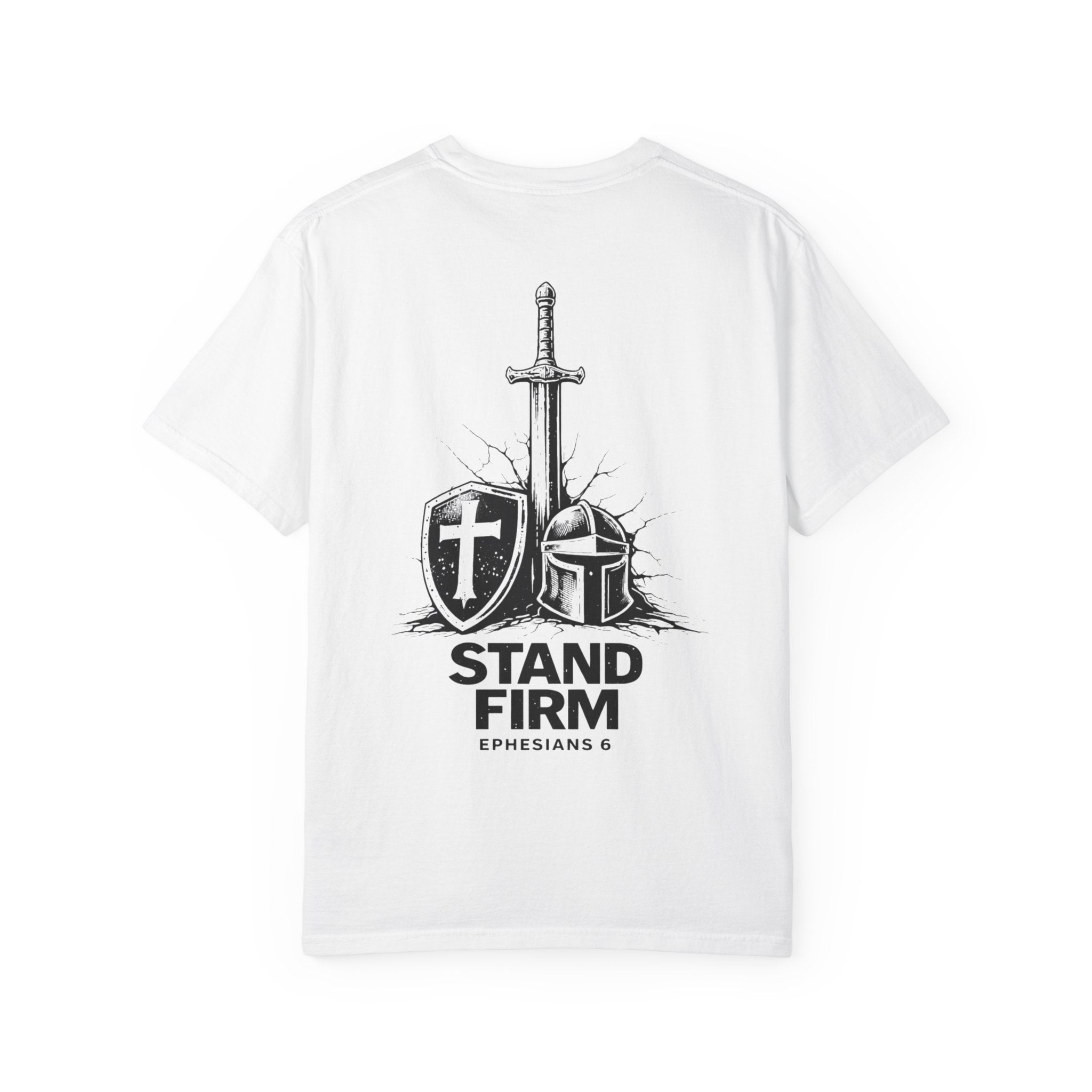 Stand Firm Christian T-Shirt | Comfort Colors Armor of God Shirt