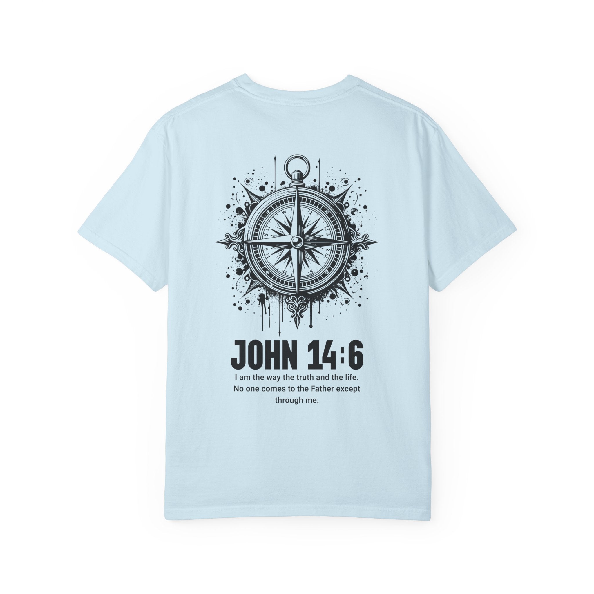 John 14:6 Christian T-Shirt | Comfort Colors Bible Verse Shirt