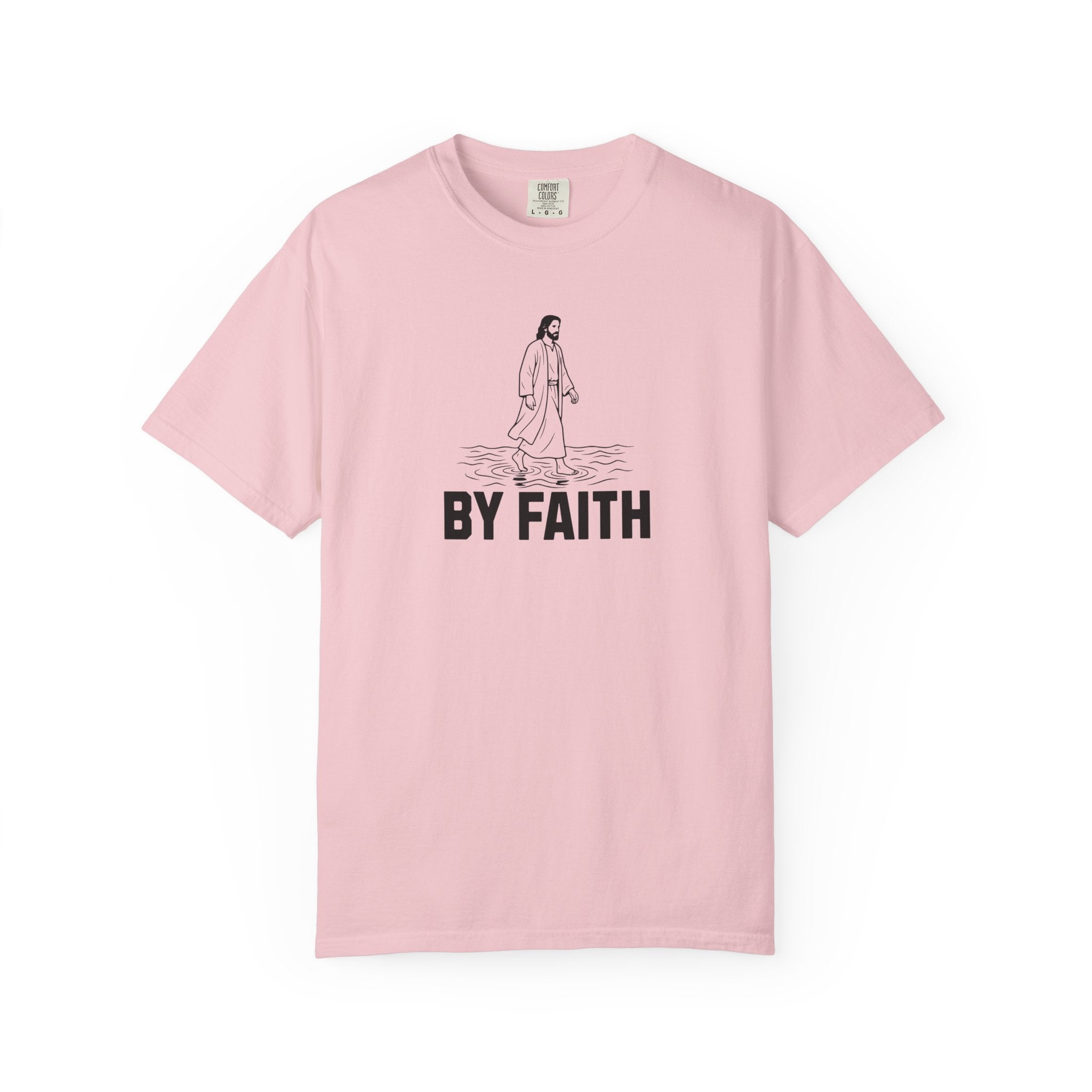 Walk by Faith T-Shirt | Comfort Colors Tee