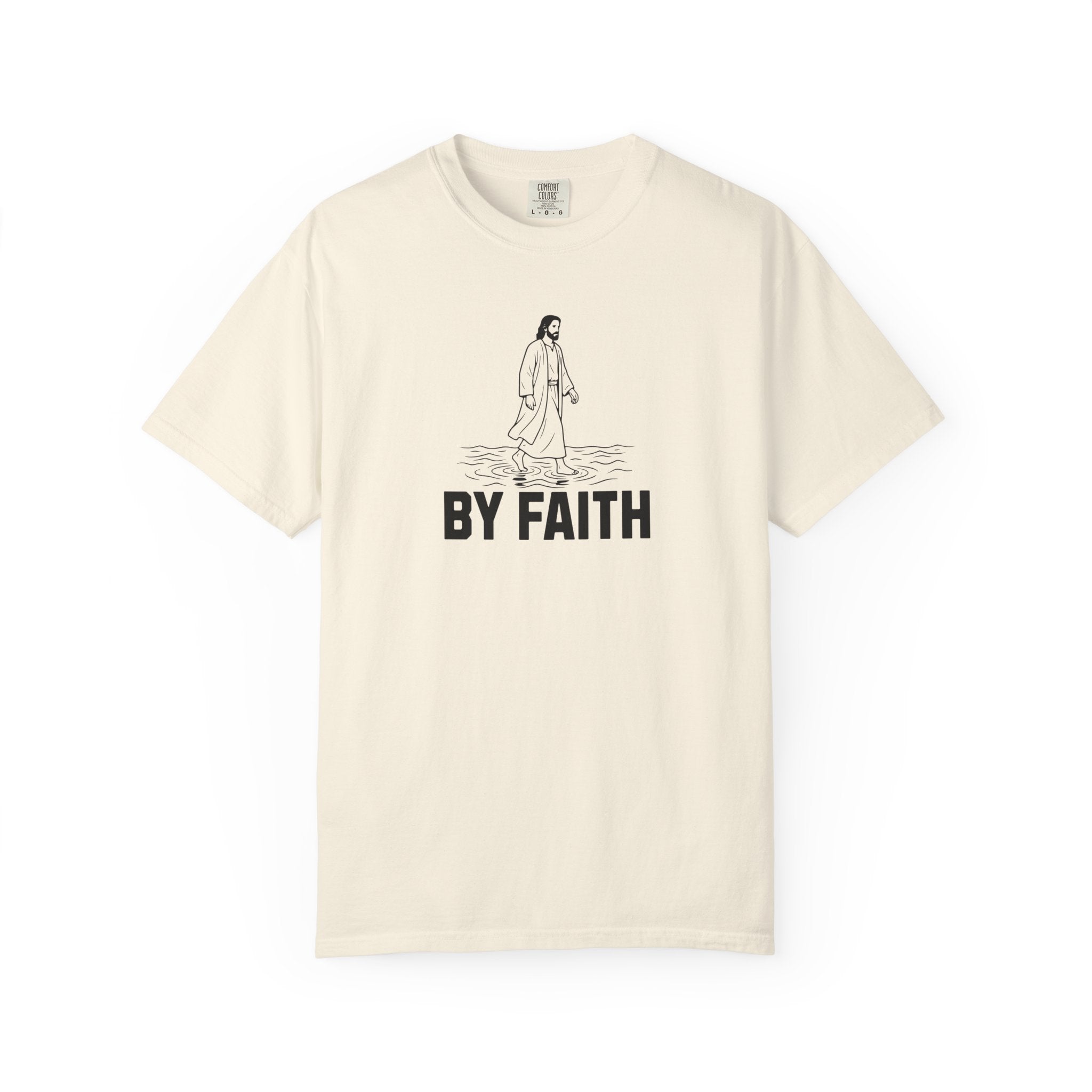 Walk by Faith T-Shirt | Comfort Colors Tee