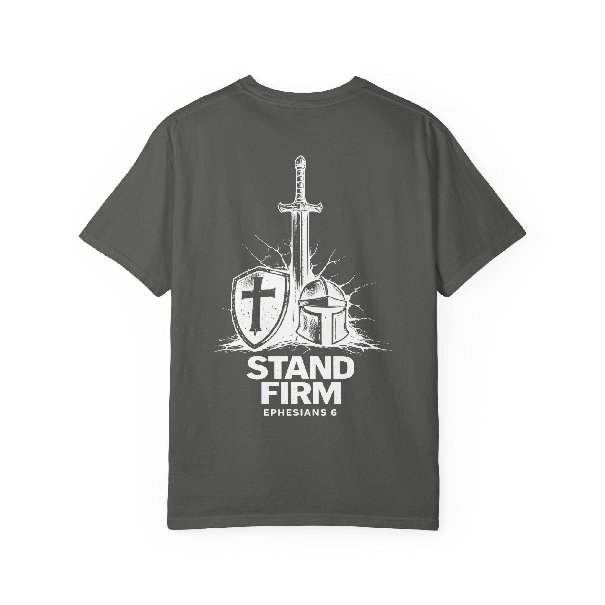 Stand Firm Christian T-Shirt | Comfort Colors Armor of God Shirt