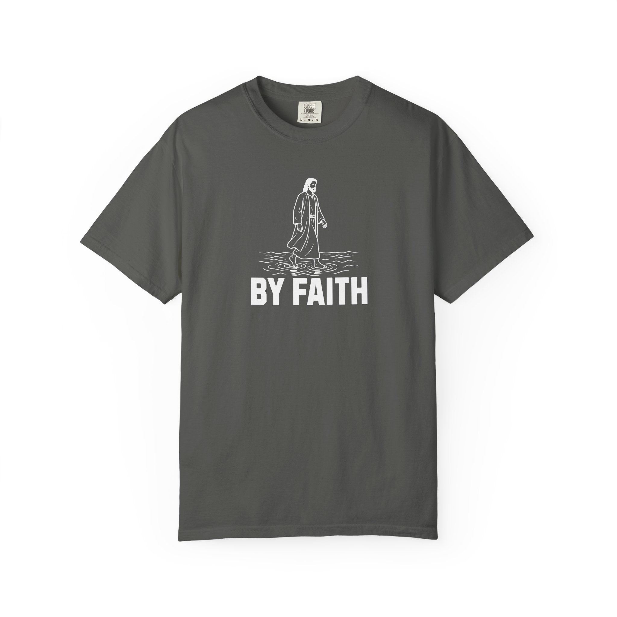Walk by Faith T-Shirt | Comfort Colors Tee