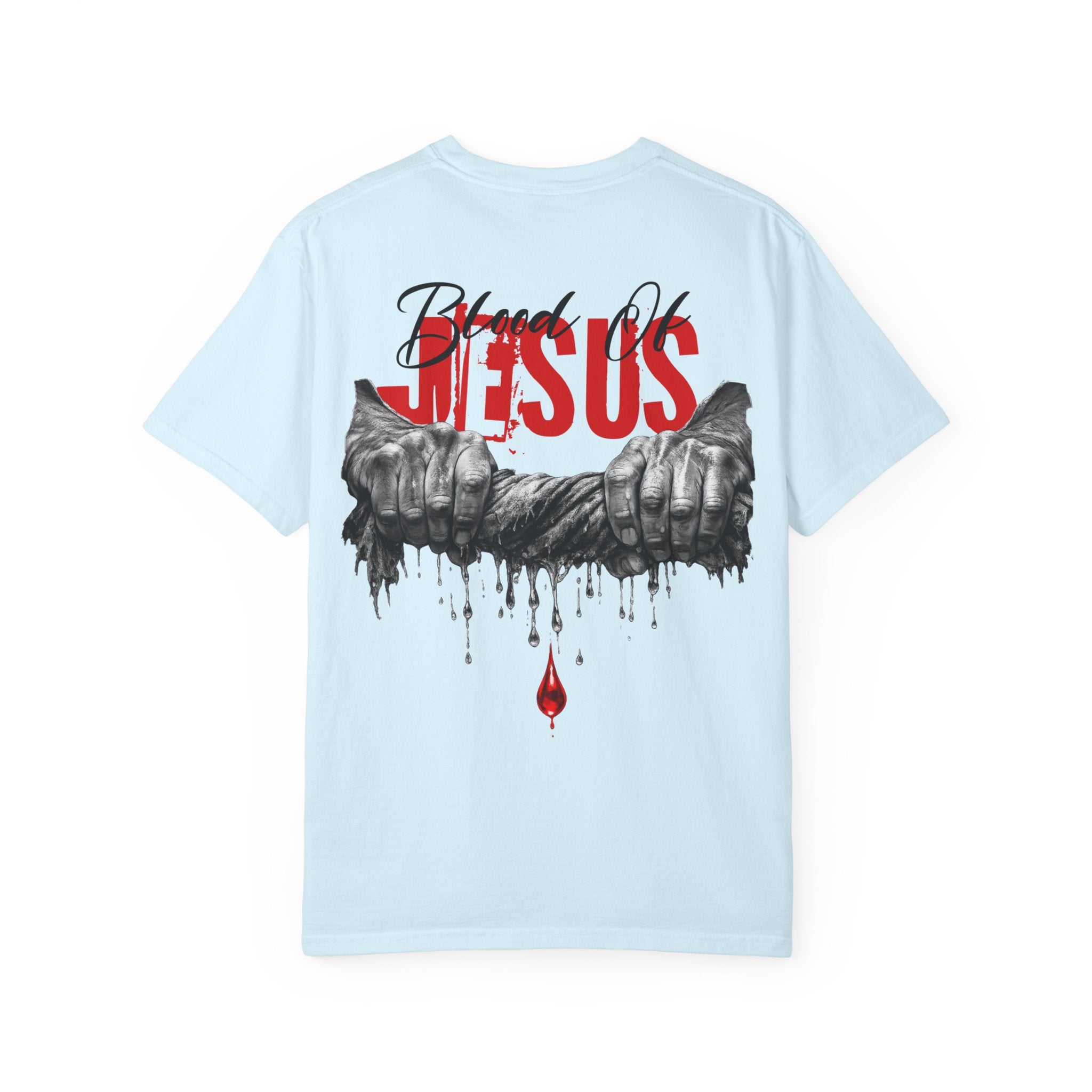 Blood of Jesus Christian T-Shirt | Comfort Colors Faith Shirt