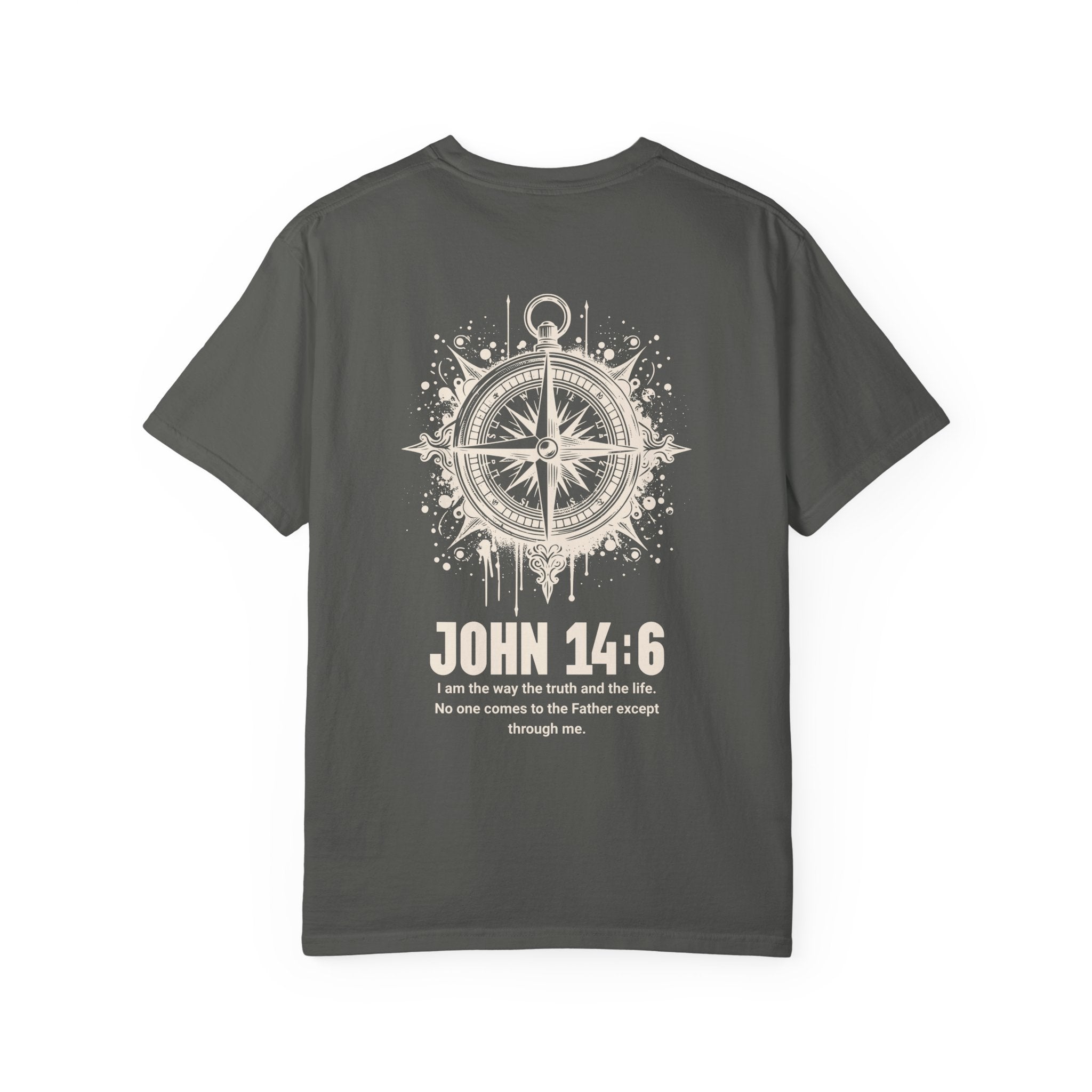 John 14:6 Christian T-Shirt | Comfort Colors Bible Verse Shirt