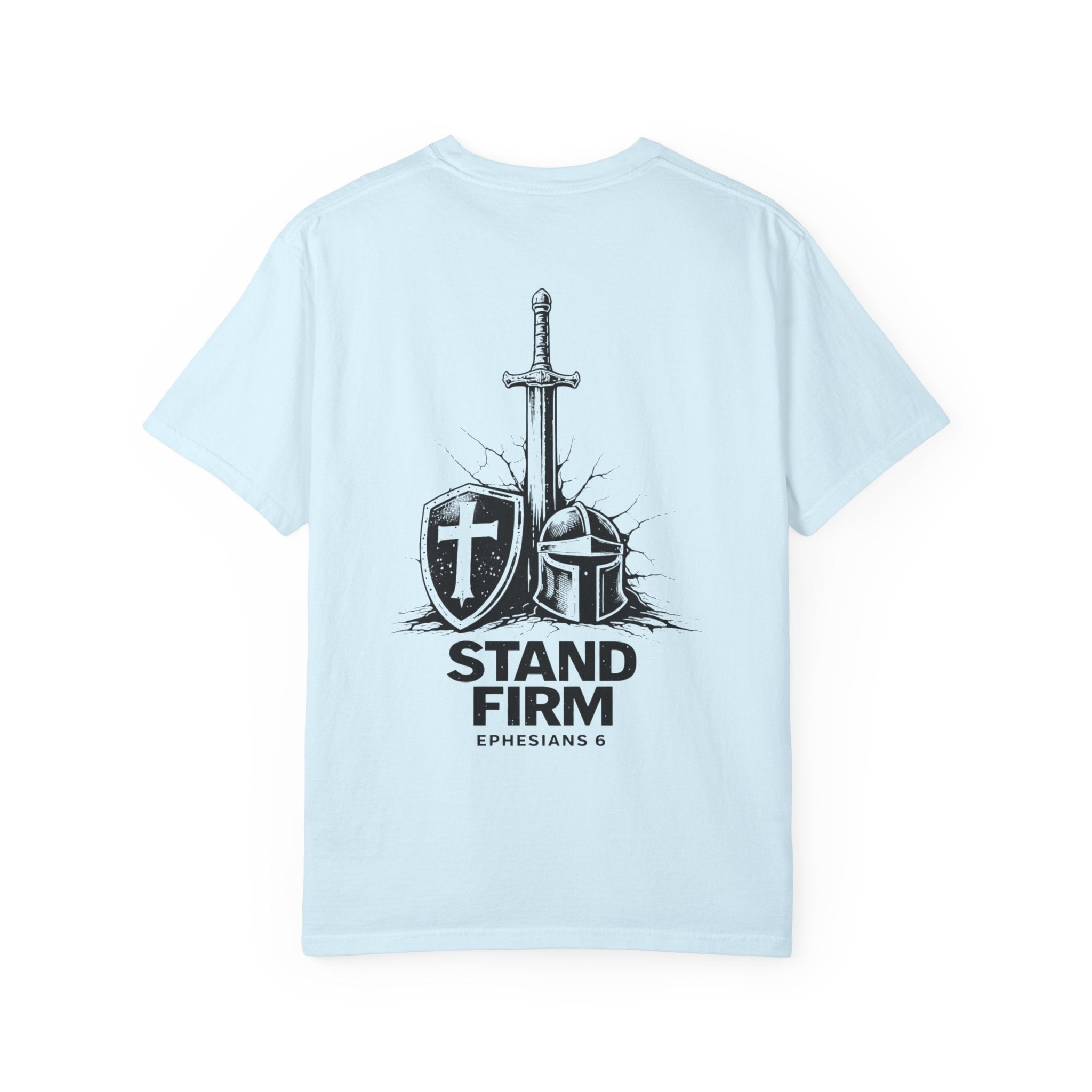 Stand Firm Christian T-Shirt | Comfort Colors Armor of God Shirt