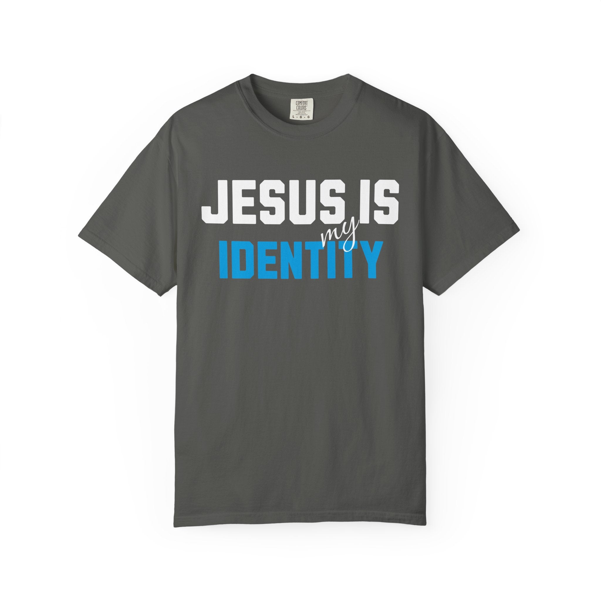 Jesus Is My Identity T-Shirt | Comfort Colors Christian Shirt