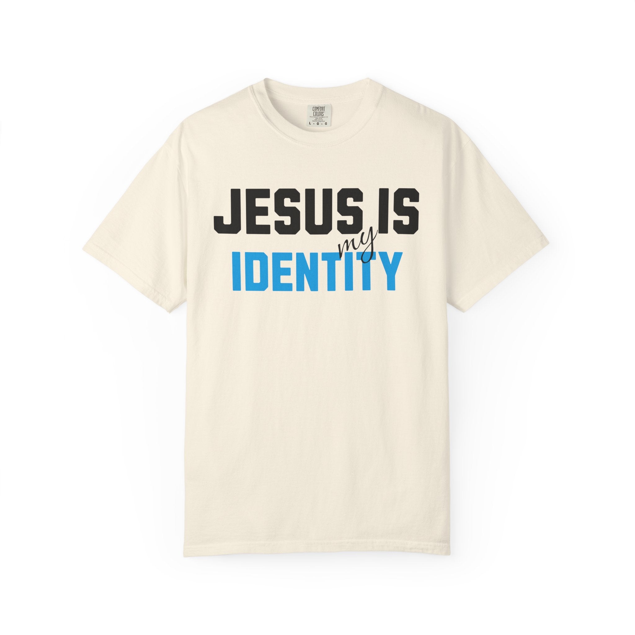Jesus Is My Identity T-Shirt | Comfort Colors Christian Shirt