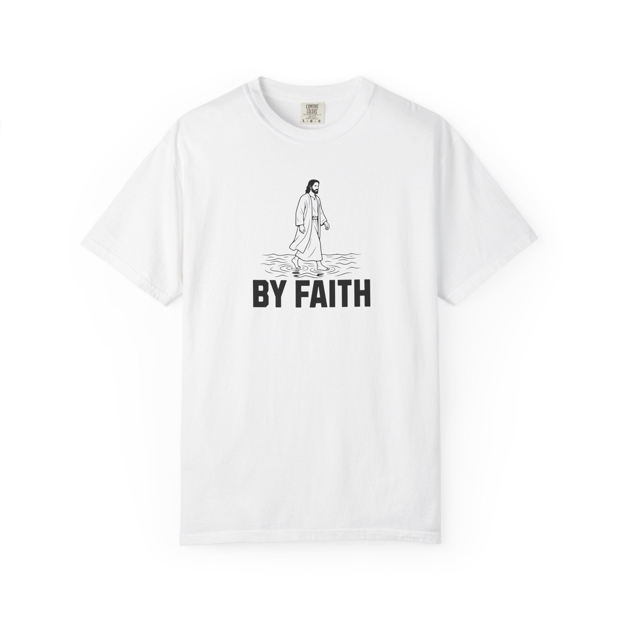 Walk by Faith T-Shirt | Comfort Colors Tee
