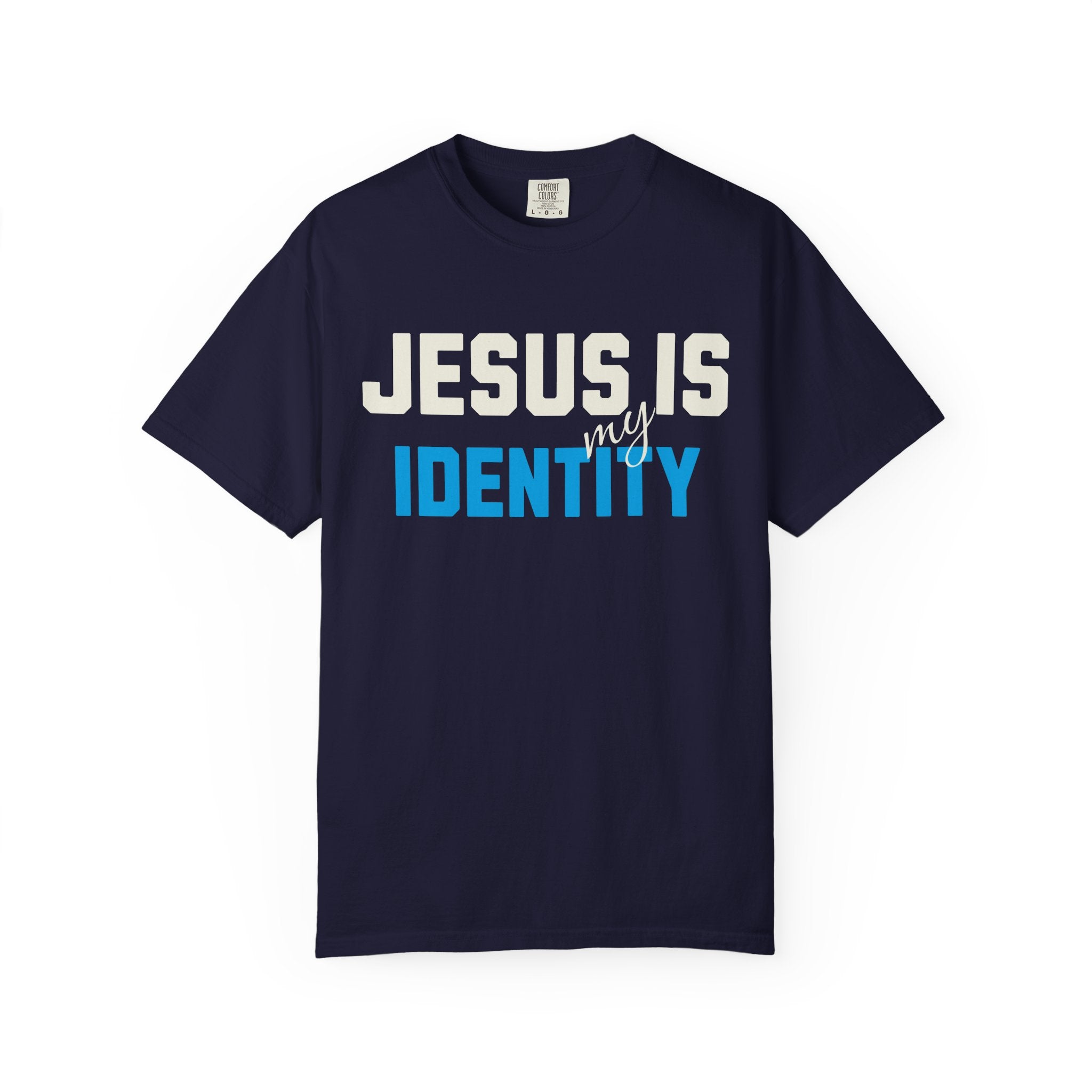Jesus Is My Identity T-Shirt | Comfort Colors Christian Shirt