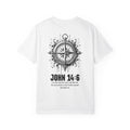 John 14:6 Christian T-Shirt | Comfort Colors Bible Verse Shirt