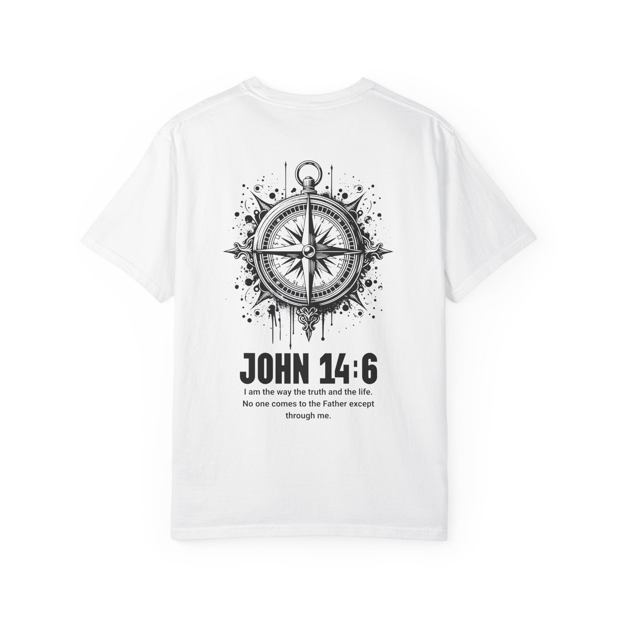 John 14:6 Christian T-Shirt | Comfort Colors Bible Verse Shirt