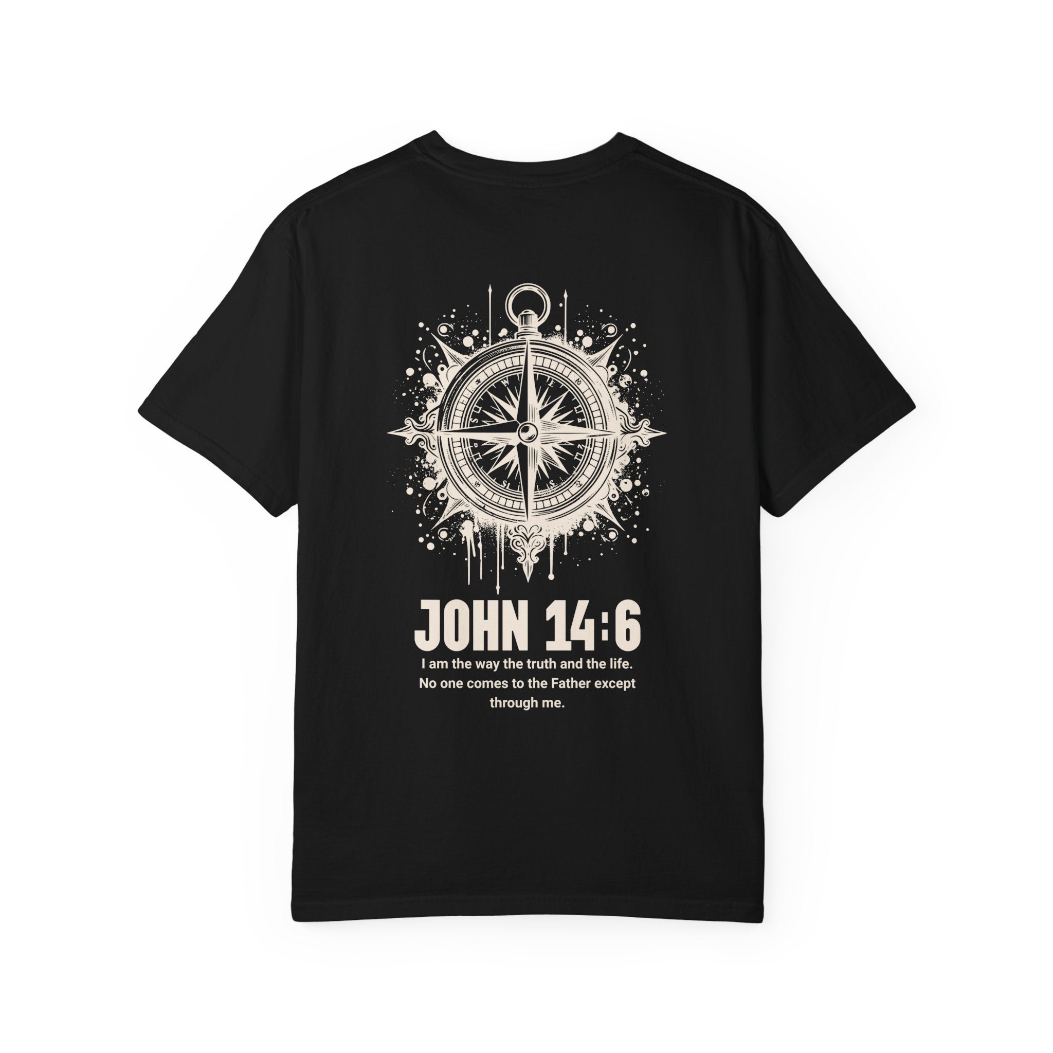 John 14:6 Christian T-Shirt | Comfort Colors Bible Verse Shirt