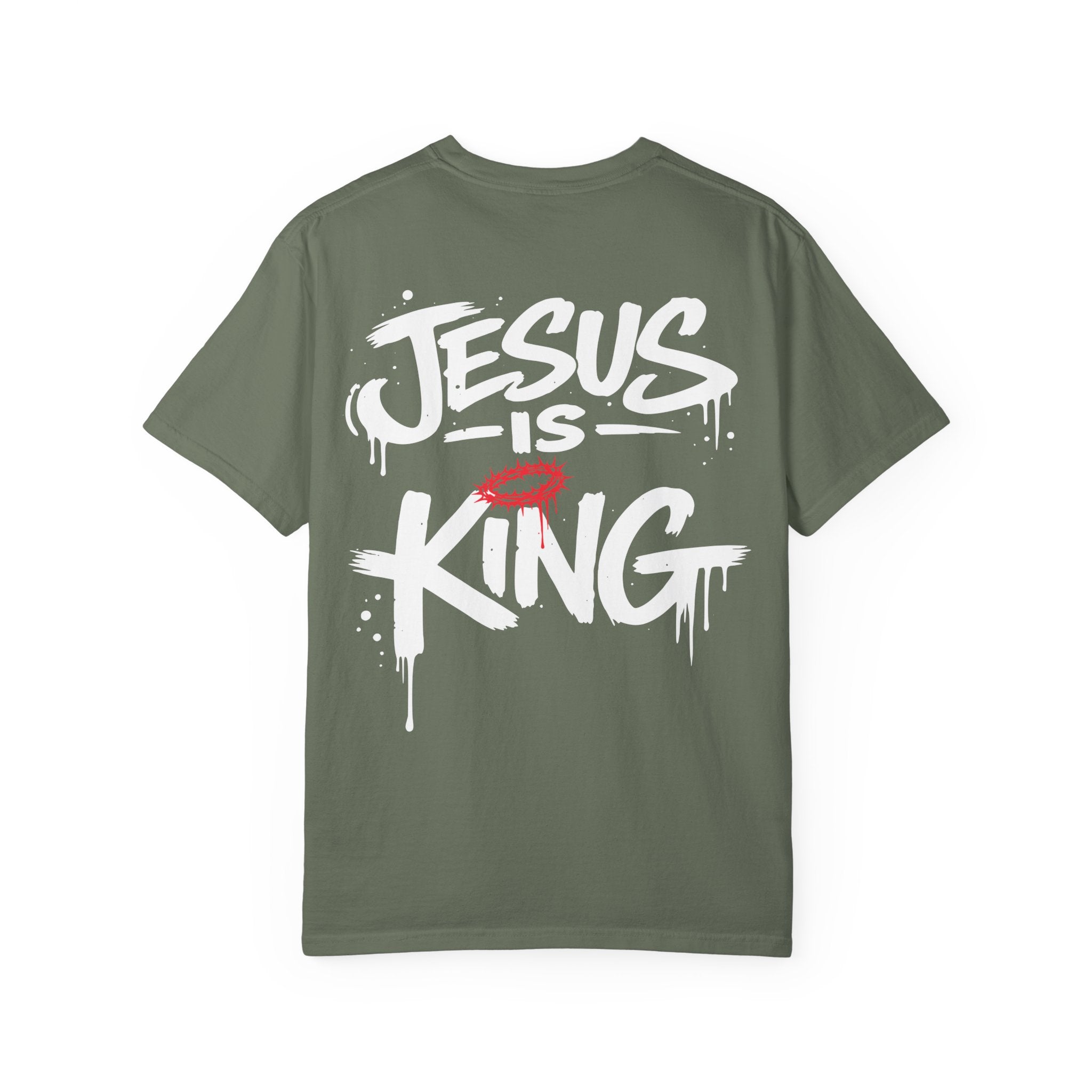 Jesus Is King T-Shirt | Comfort Colors Christian Streetwear